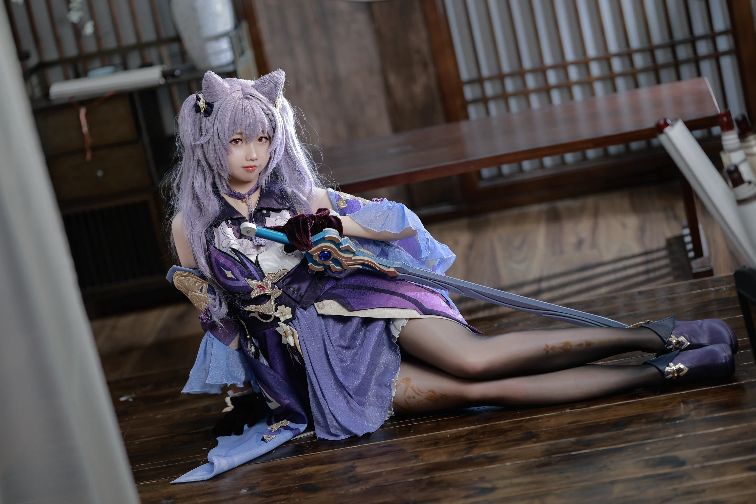 雪琪SAMA – 原神 刻晴 [50P]插图6