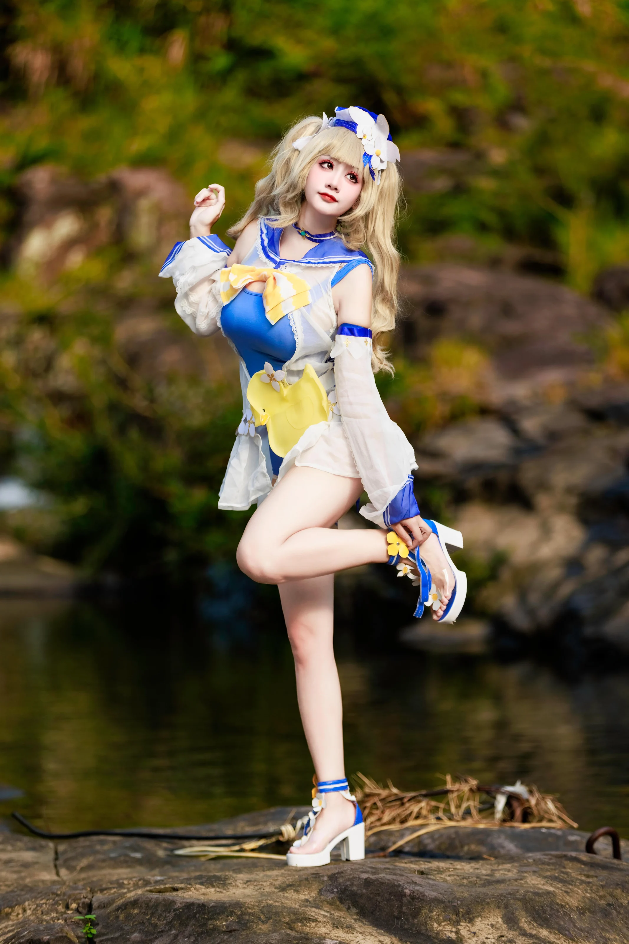 阿雪雪 – 芭芭拉泳装 [85P]|图集秀