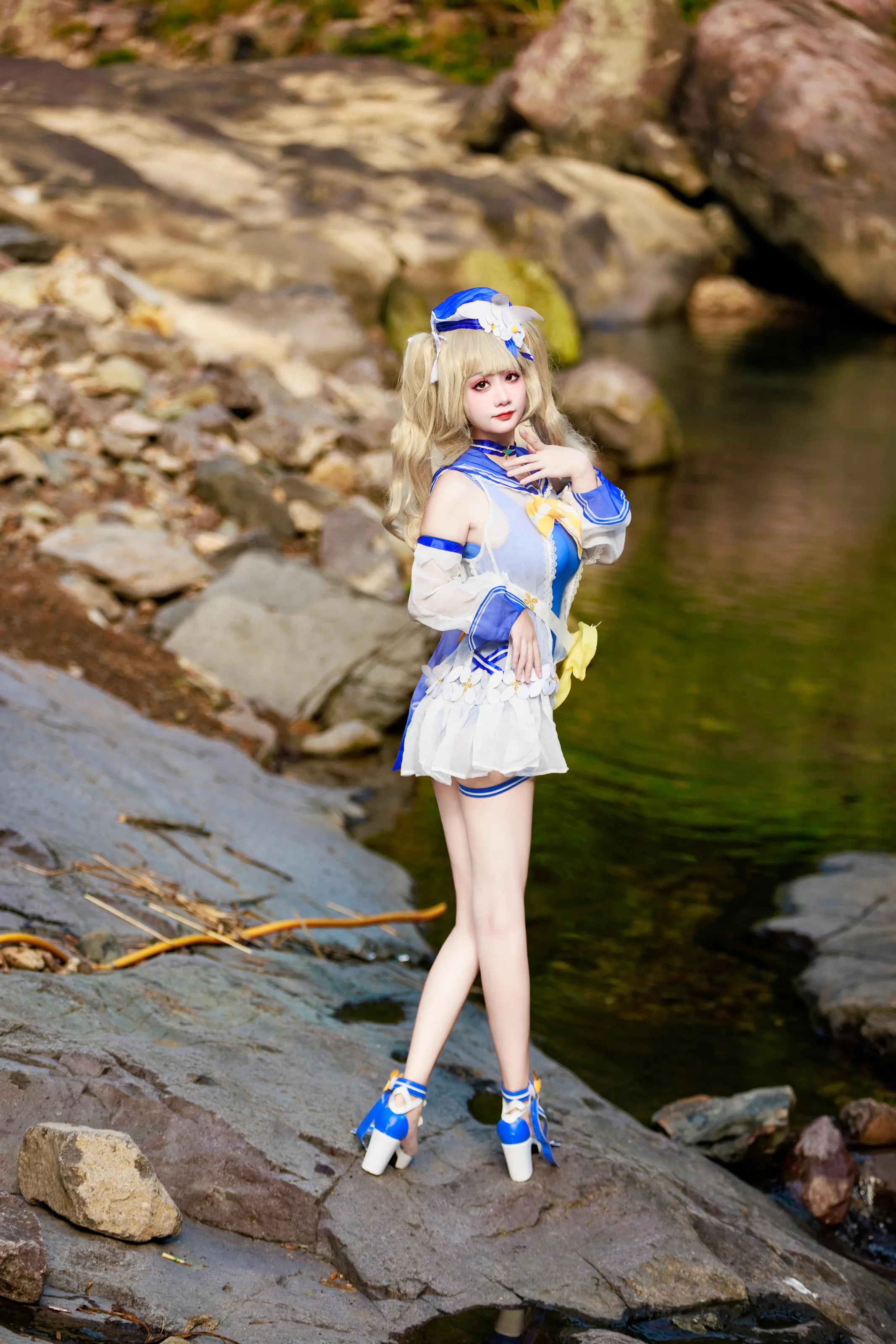 阿雪雪 – 芭芭拉泳装 [85P]插图1