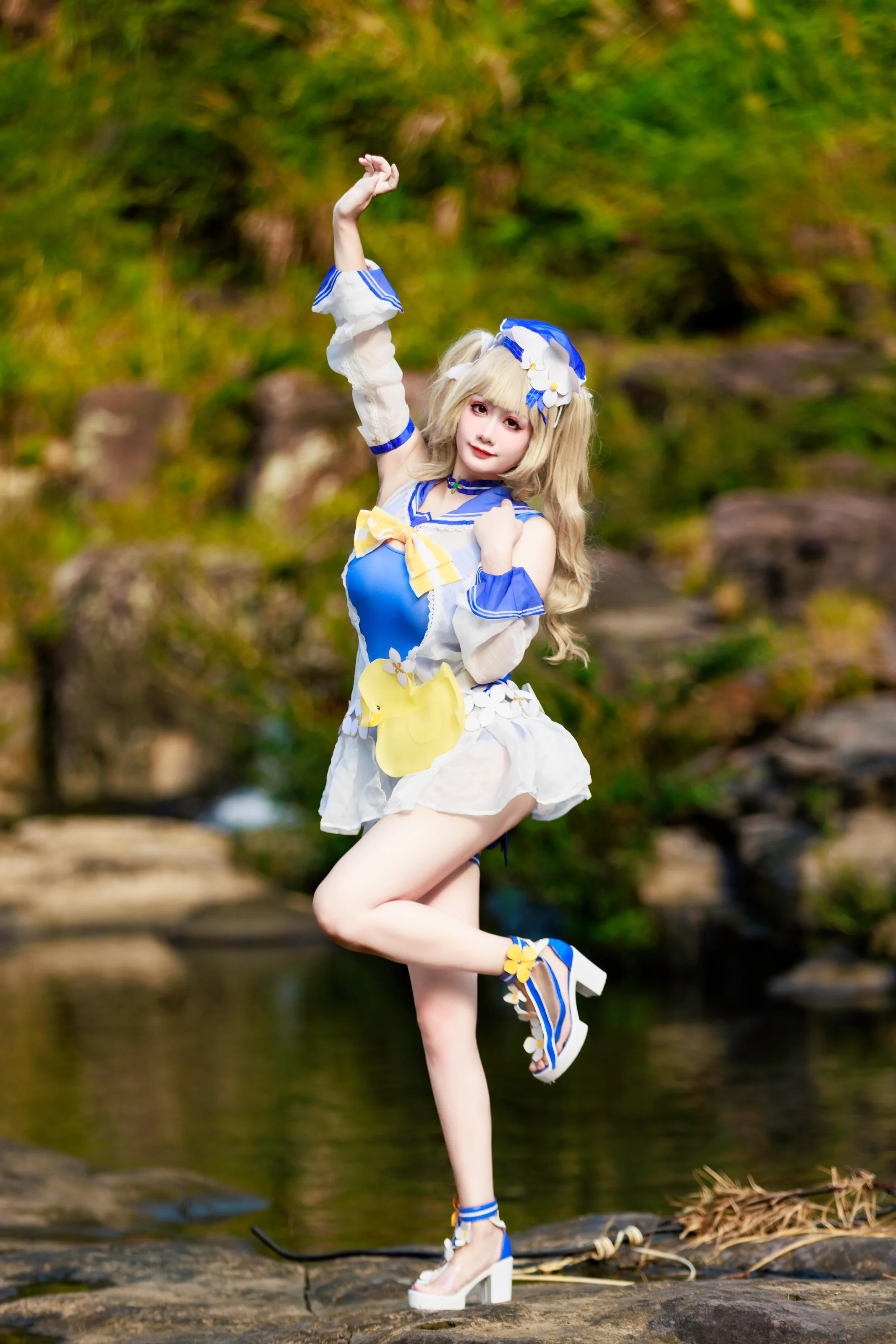 阿雪雪 – 芭芭拉泳装 [85P]插图3