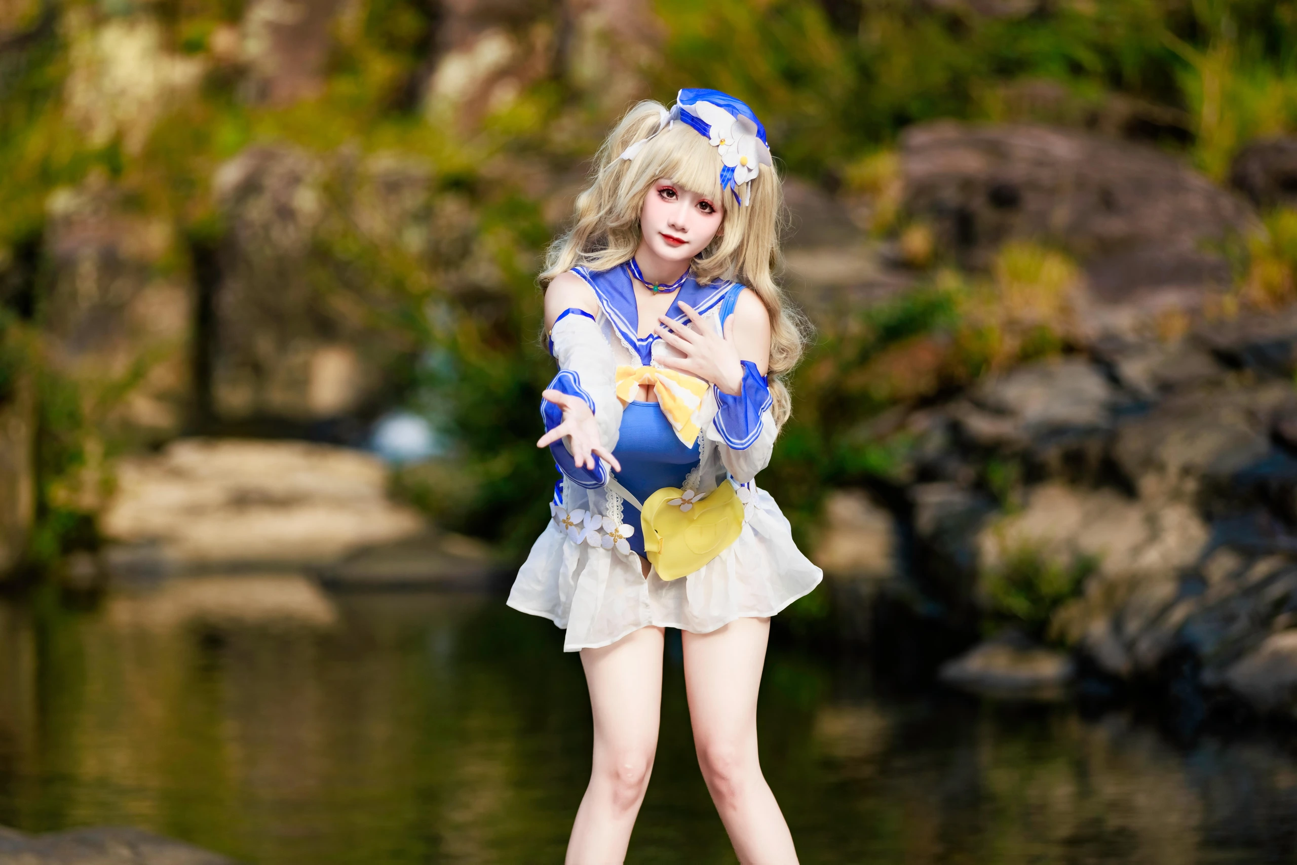 阿雪雪 – 芭芭拉泳装 [85P]插图4