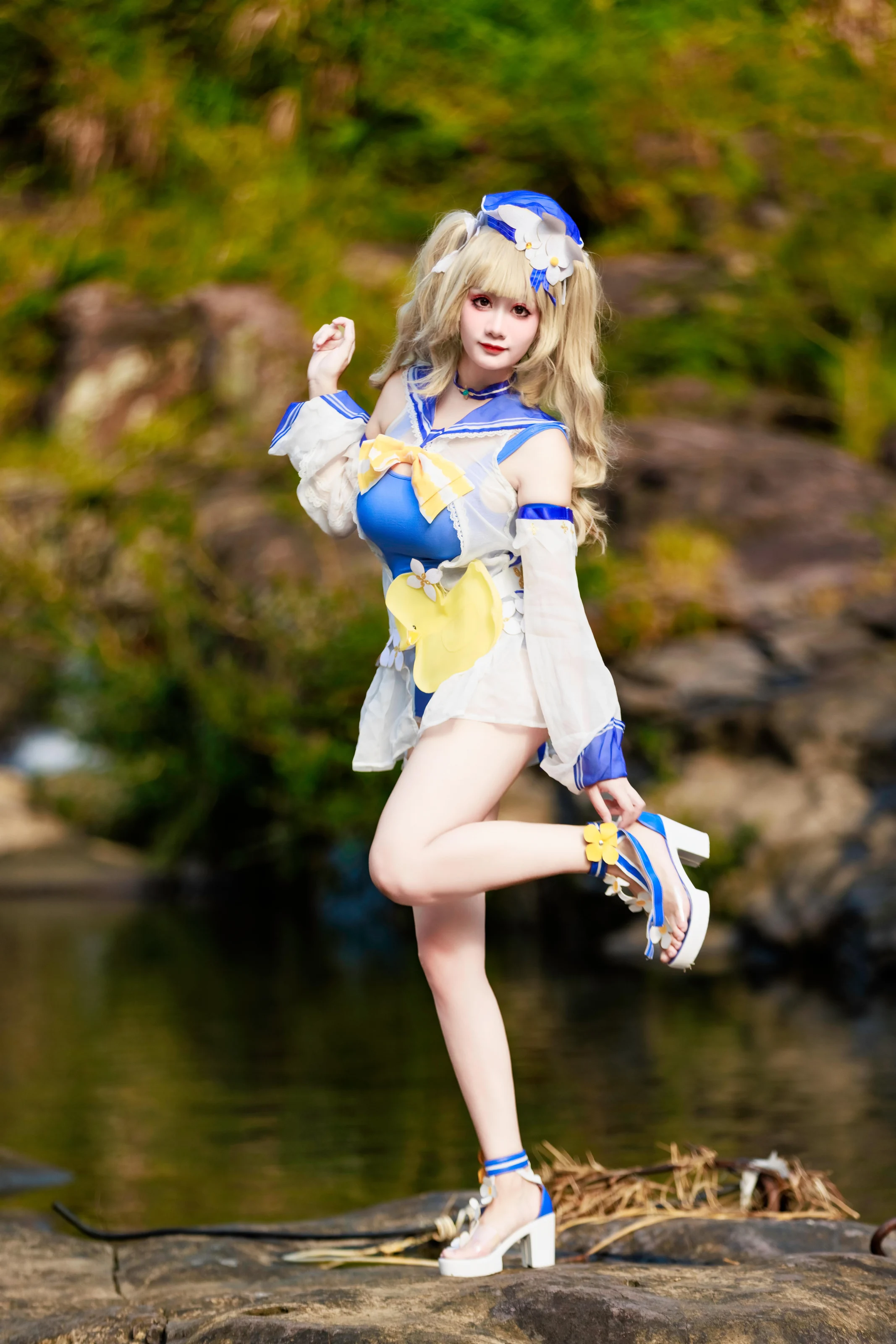 阿雪雪 – 芭芭拉泳装 [85P]插图5