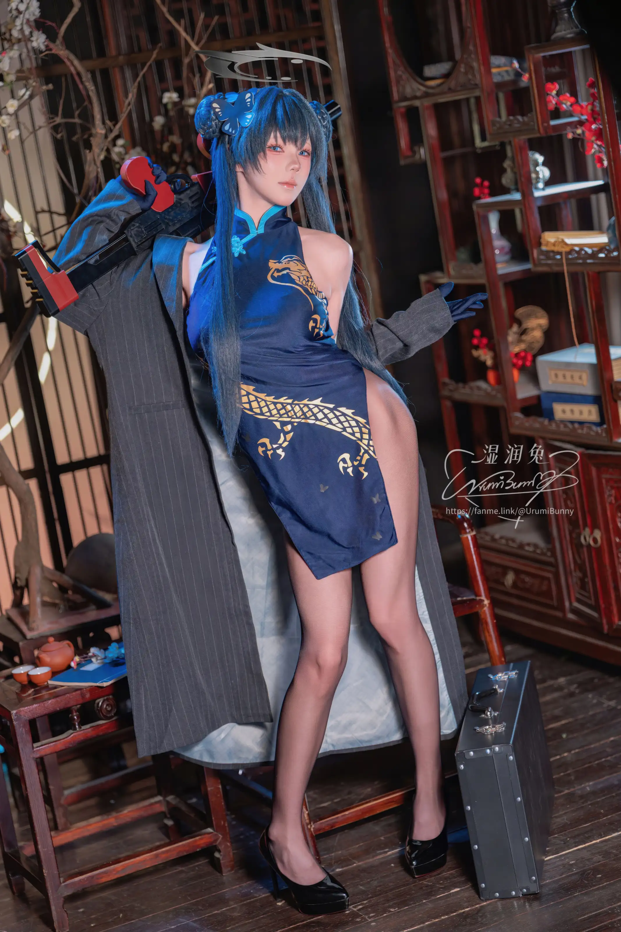 咬一口兔娘(黏黏团子兔) – 碧蓝档案 龙华妃咲 [112P]插图3