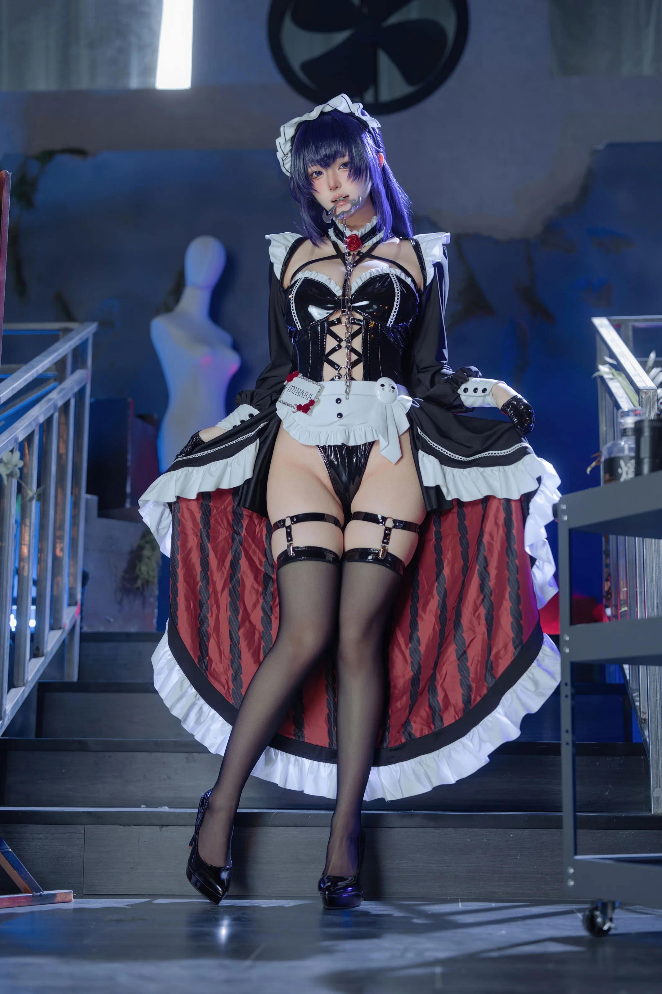 屿鱼 – Nikke胜利女神 米哈拉·咖啡女仆 [80P]|图集秀