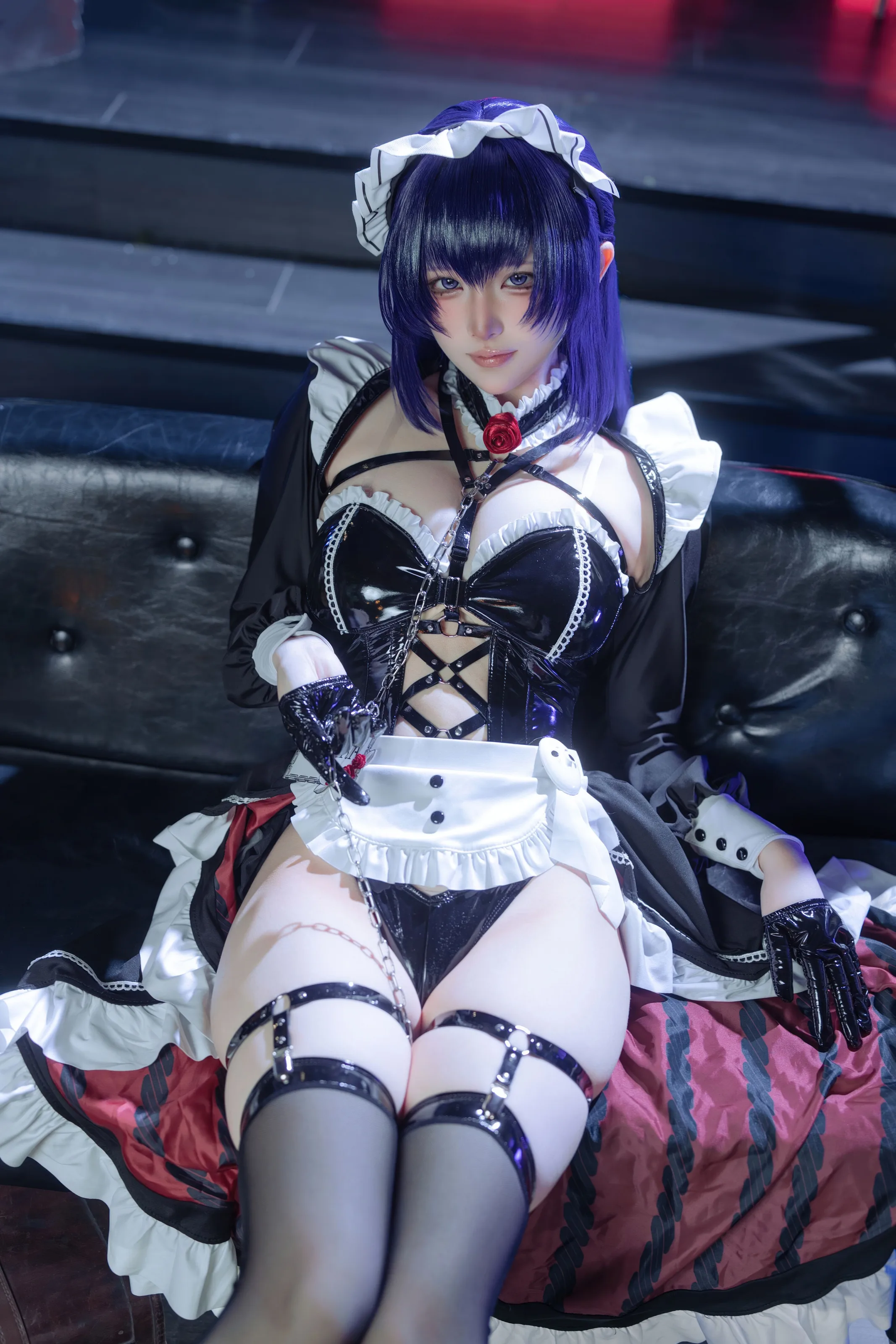 屿鱼 – Nikke胜利女神 米哈拉·咖啡女仆 [80P]插图1