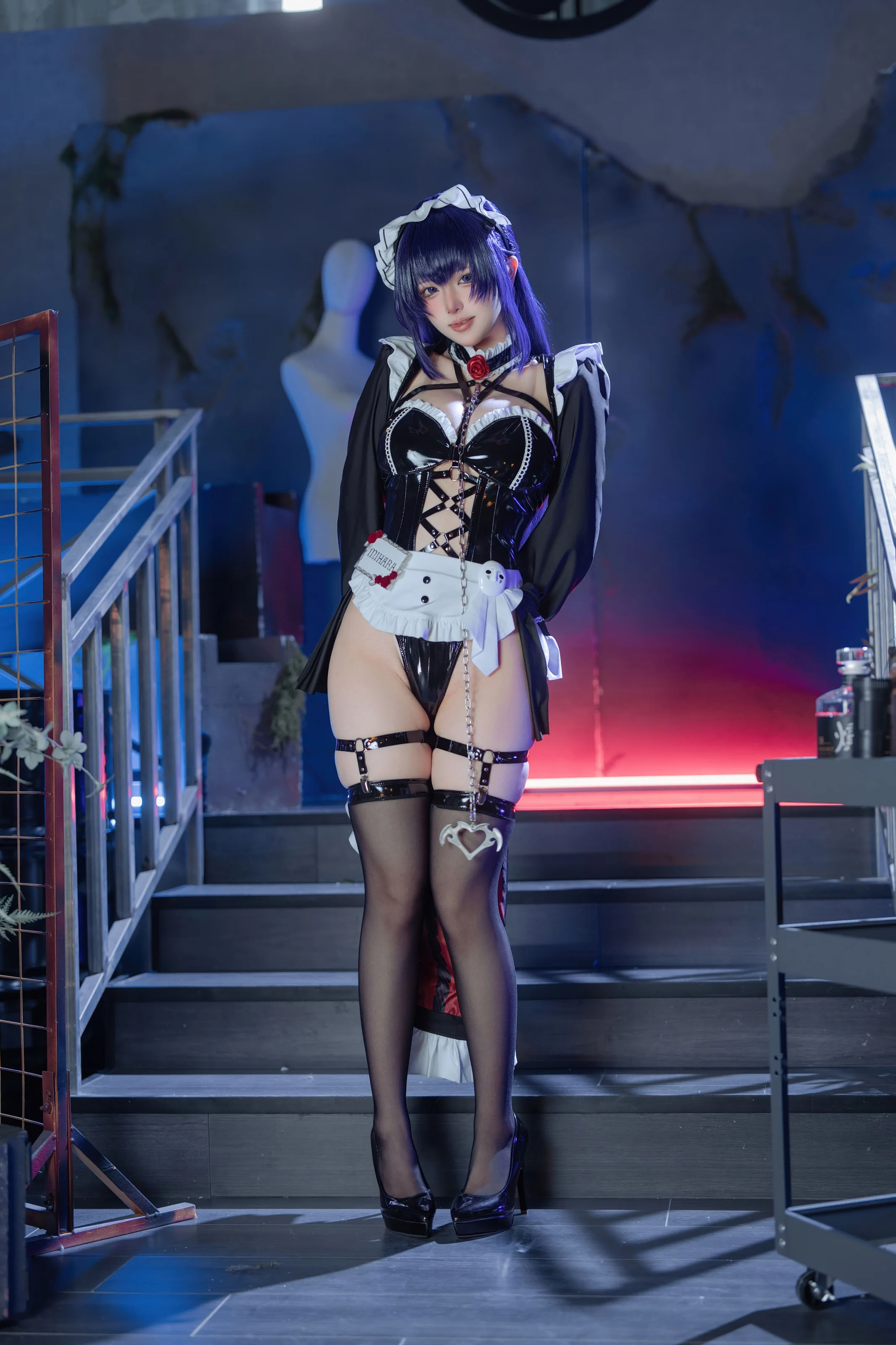 屿鱼 – Nikke胜利女神 米哈拉·咖啡女仆 [80P]插图4