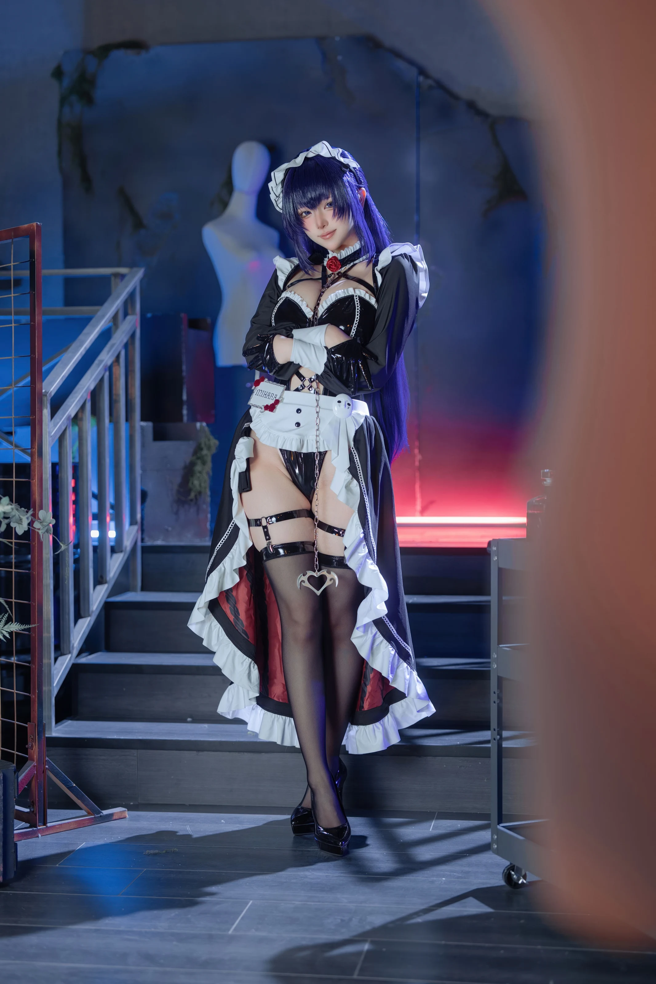 屿鱼 – Nikke胜利女神 米哈拉·咖啡女仆 [80P]插图5