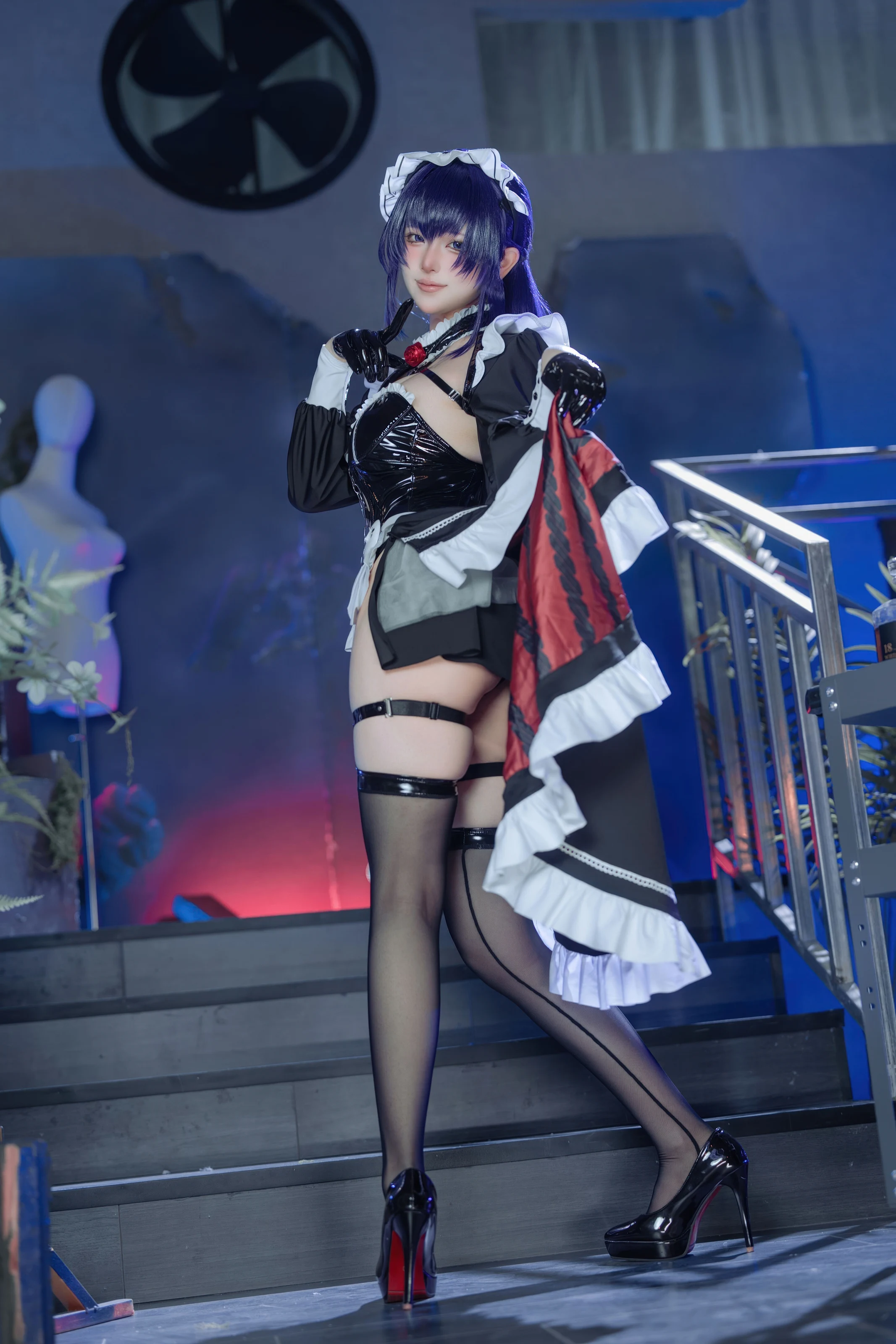 屿鱼 – Nikke胜利女神 米哈拉·咖啡女仆 [80P]插图6