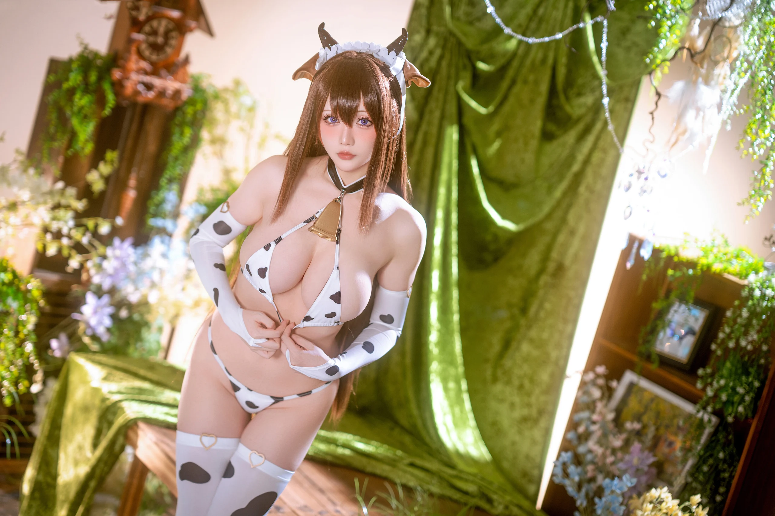 星之迟迟 – 碧蓝航线-樫野·奶牛比基尼 [59P]插图2