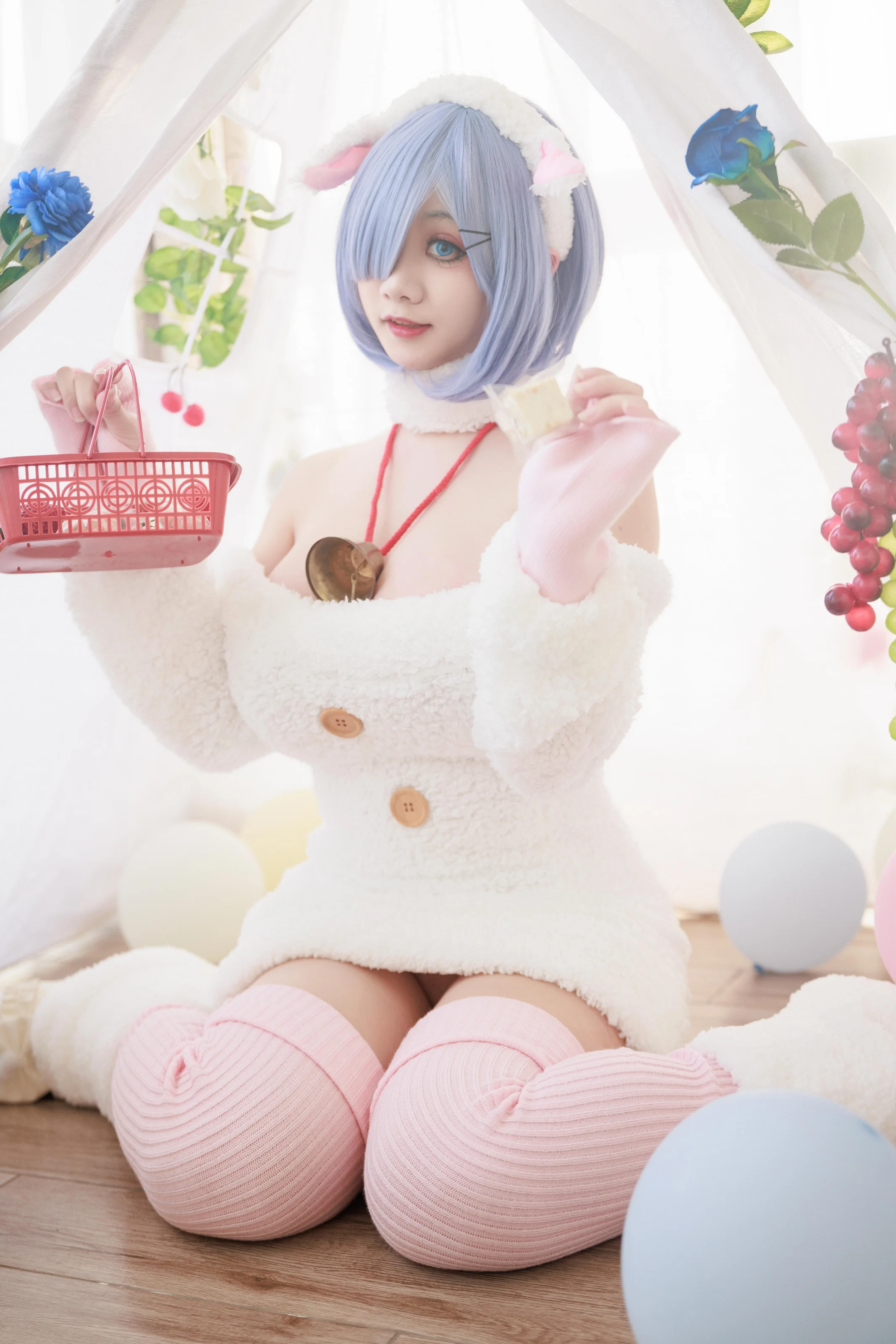 阿雪雪 – 从零开始的异世界生活 蕾姆小羊 [77P]插图4