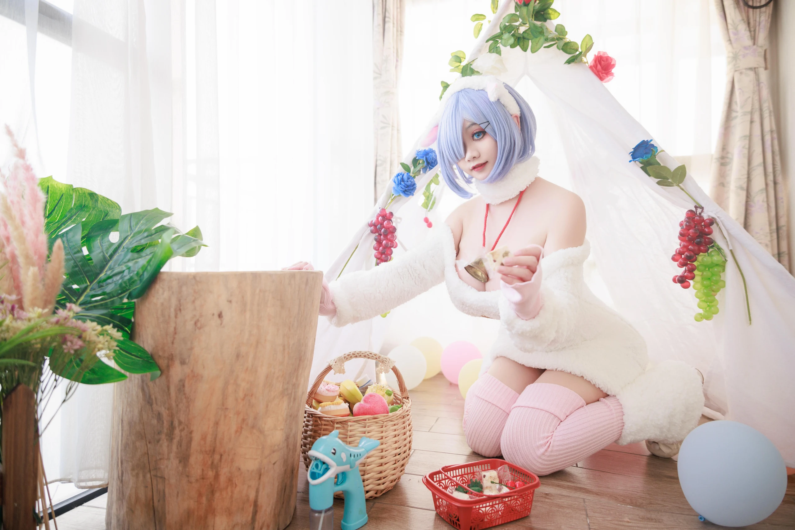 阿雪雪 – 从零开始的异世界生活 蕾姆小羊 [77P]插图5