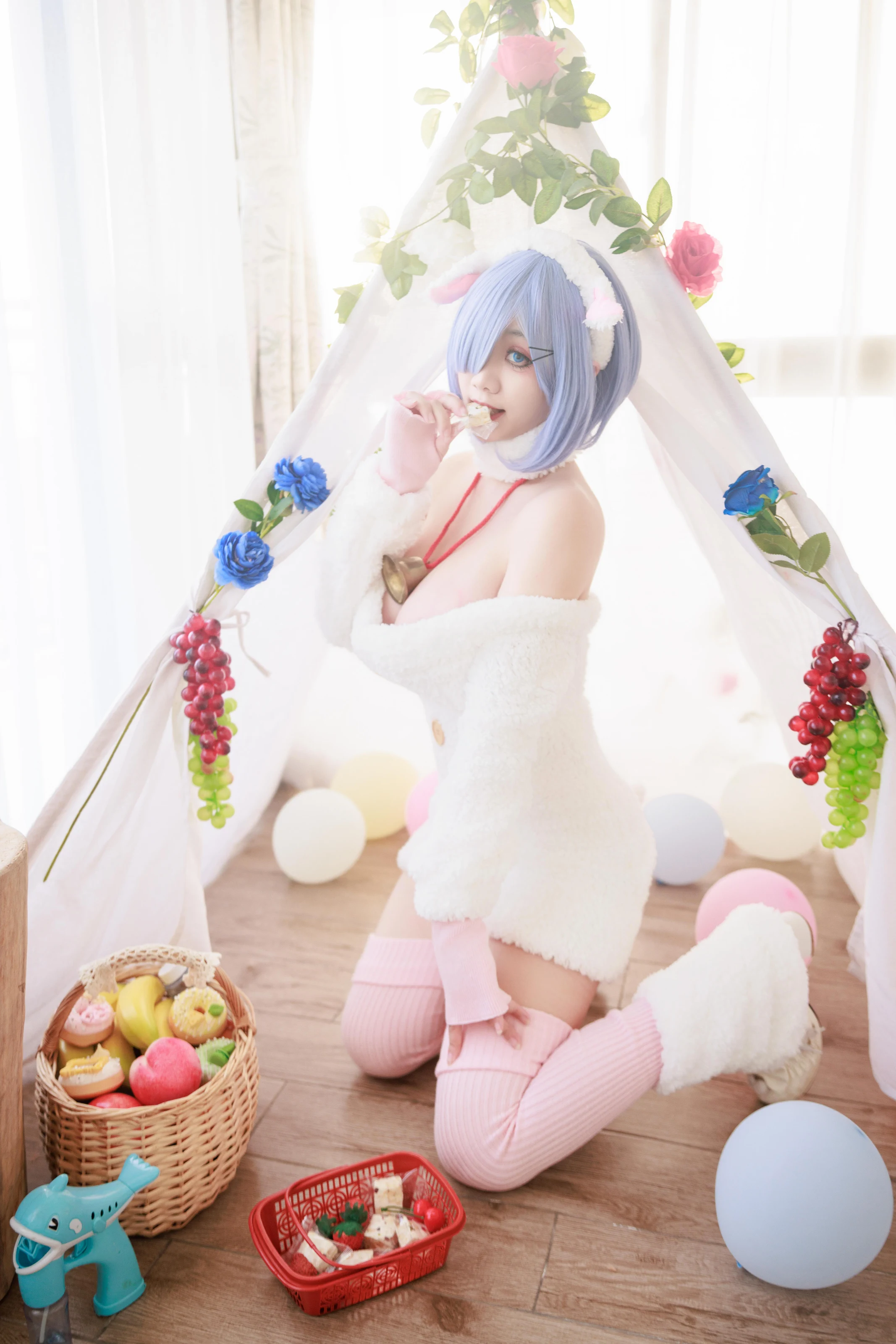 阿雪雪 – 从零开始的异世界生活 蕾姆小羊 [77P]插图6