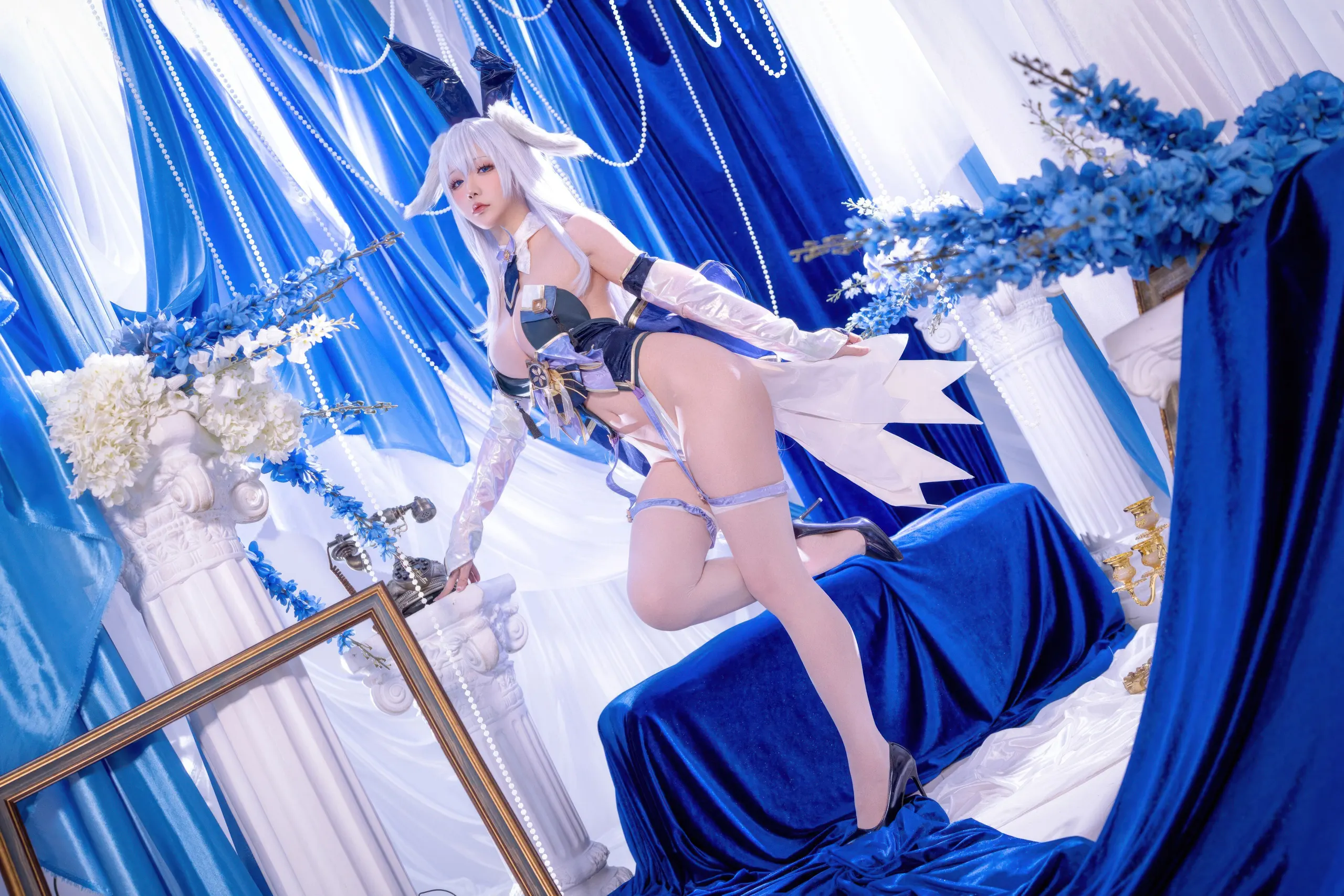 星之迟迟 – 2025年10月计划F 碧蓝航线 信浓 兔女郎 [52P]插图3