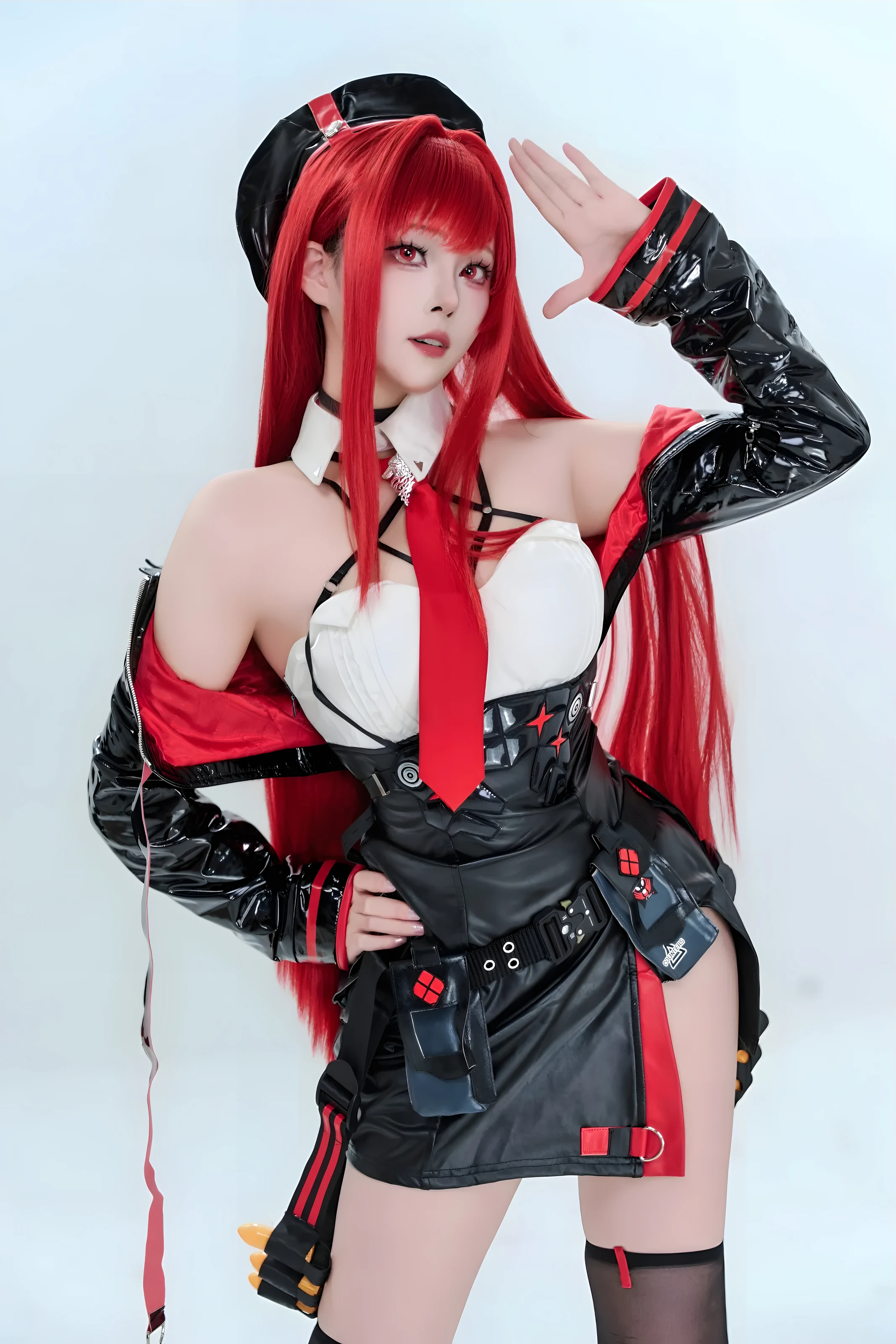 Natsuko夏夏子 – Nikke 拉毗 小红帽 [77P]插图3