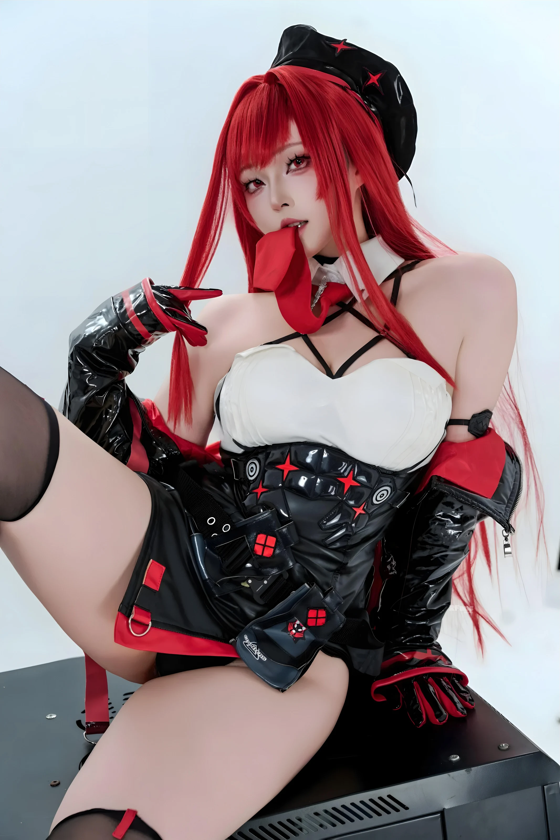 Natsuko夏夏子 – Nikke 拉毗 小红帽 [77P]插图4