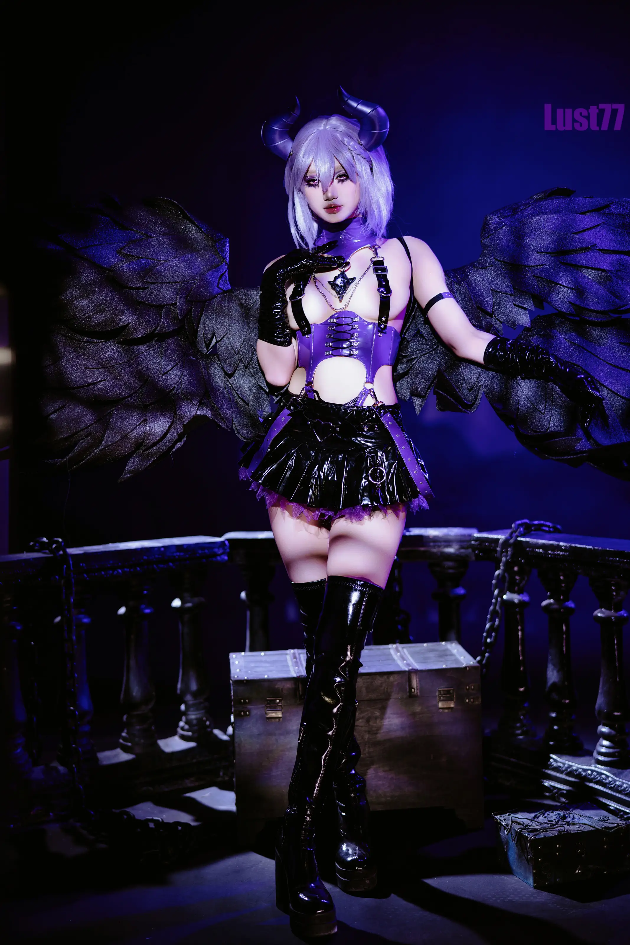 柒柒要乖哦 – 堕天使之歌 [84P]插图1