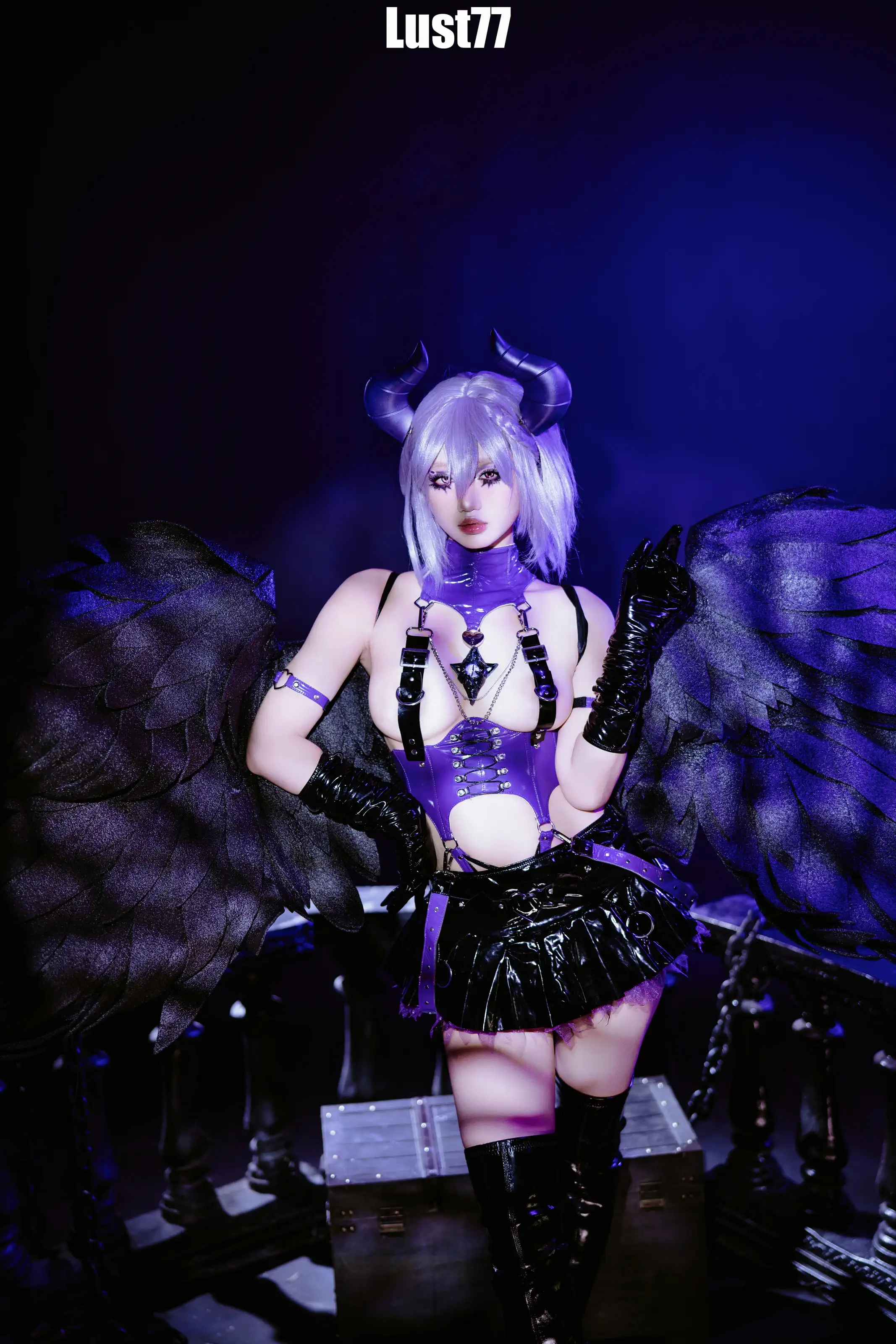 柒柒要乖哦 – 堕天使之歌 [84P]插图3