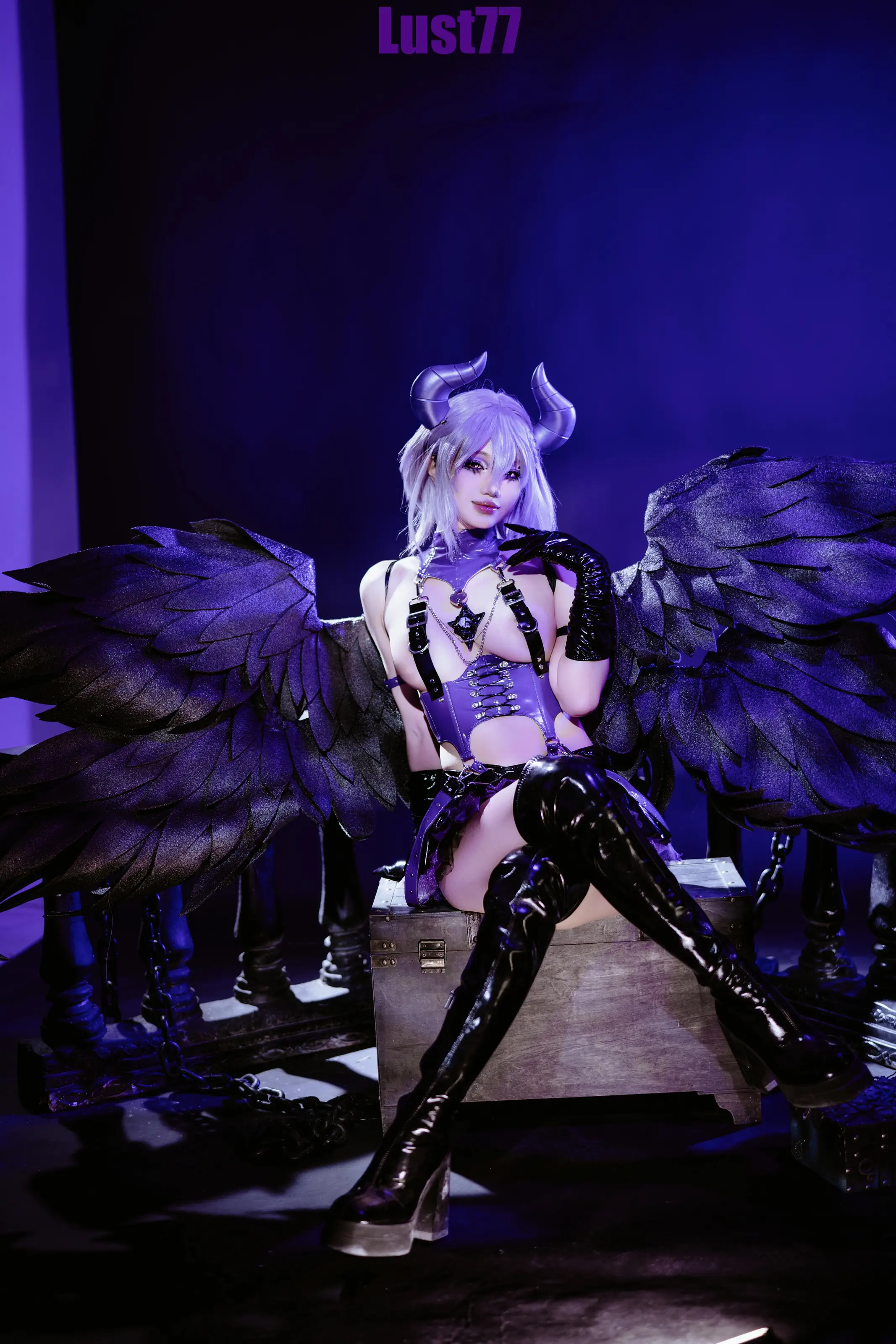 柒柒要乖哦 – 堕天使之歌 [84P]插图4