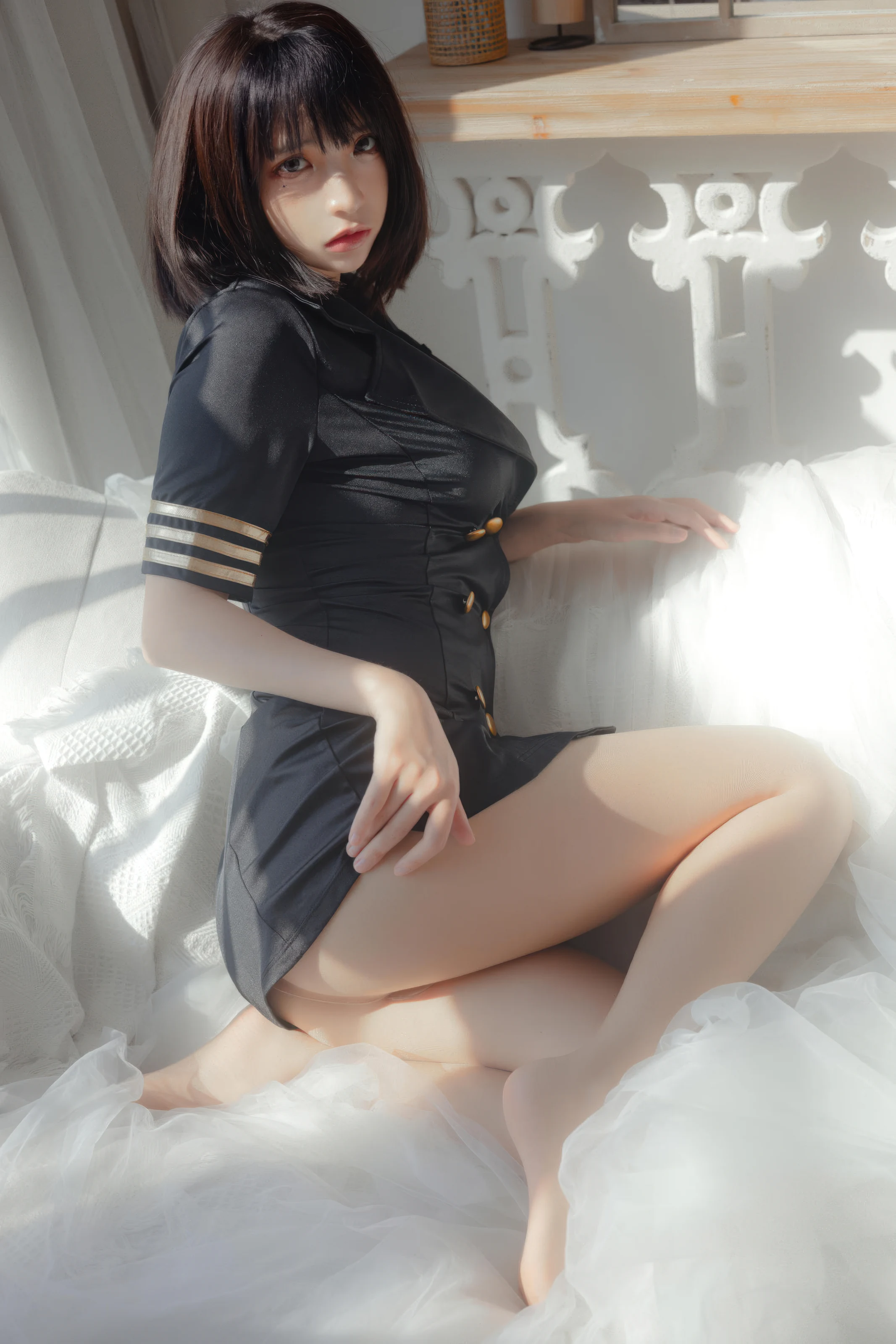 疯猫ss - 黑色制服 [40P]|图集秀