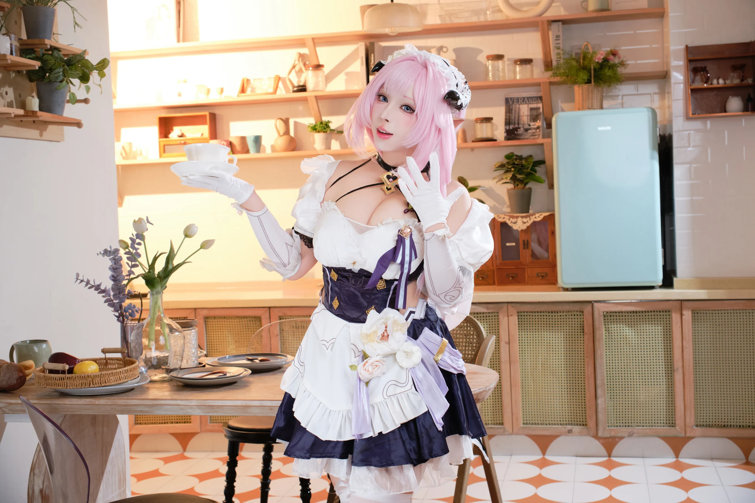 胡桃猫Kurumineko – 爱莉希雅女仆 [125P]插图5