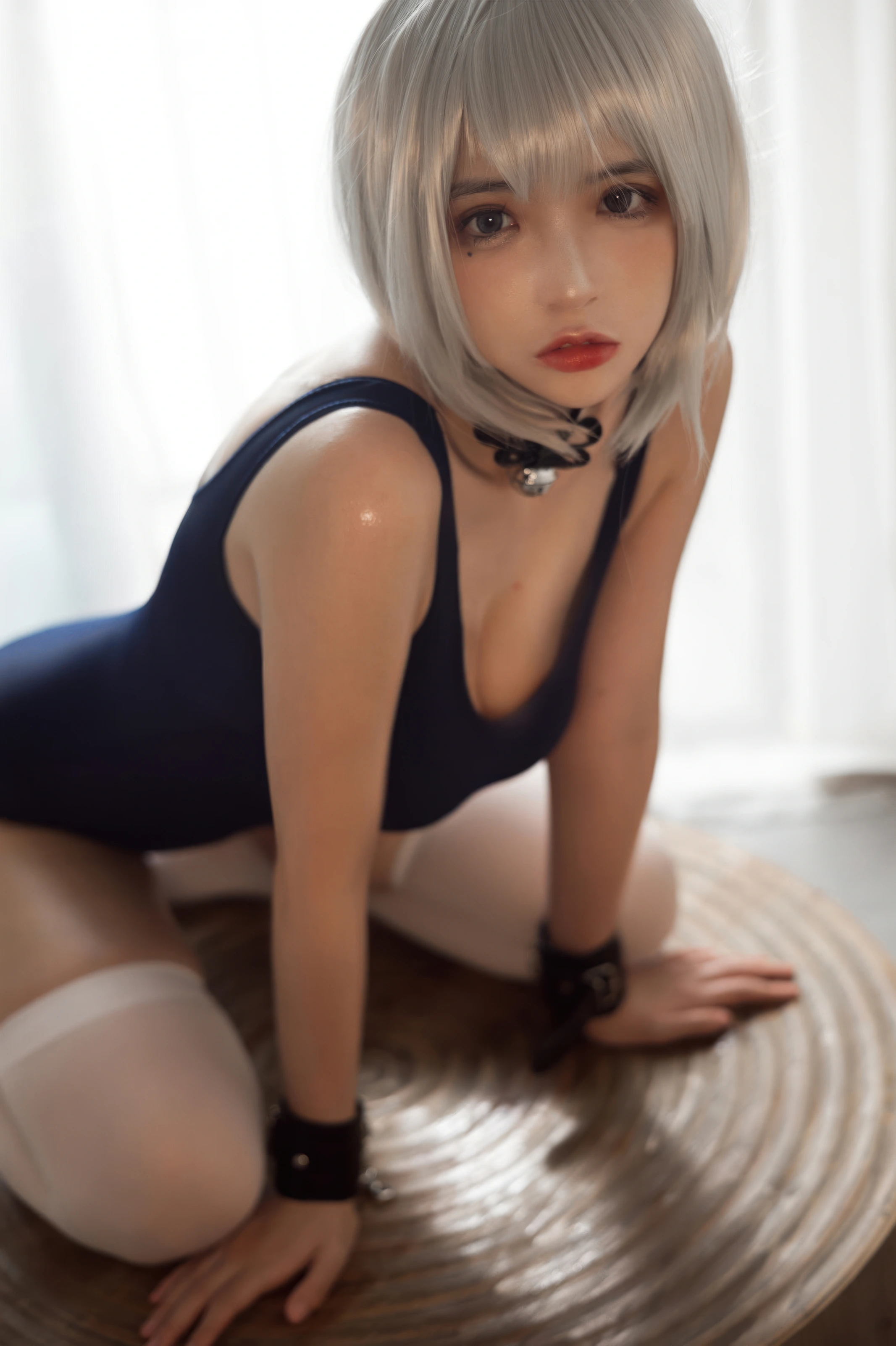 疯猫ss – 白发束缚死库水 [40P]插图2