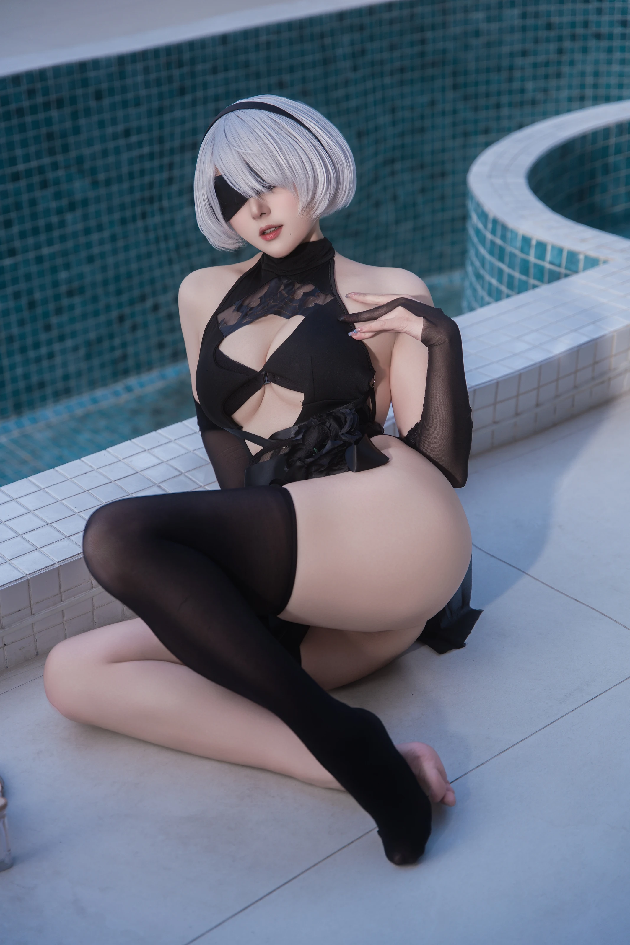 Natsuko夏夏子 – NIKKE×NieR 2B水着 [83P]插图2