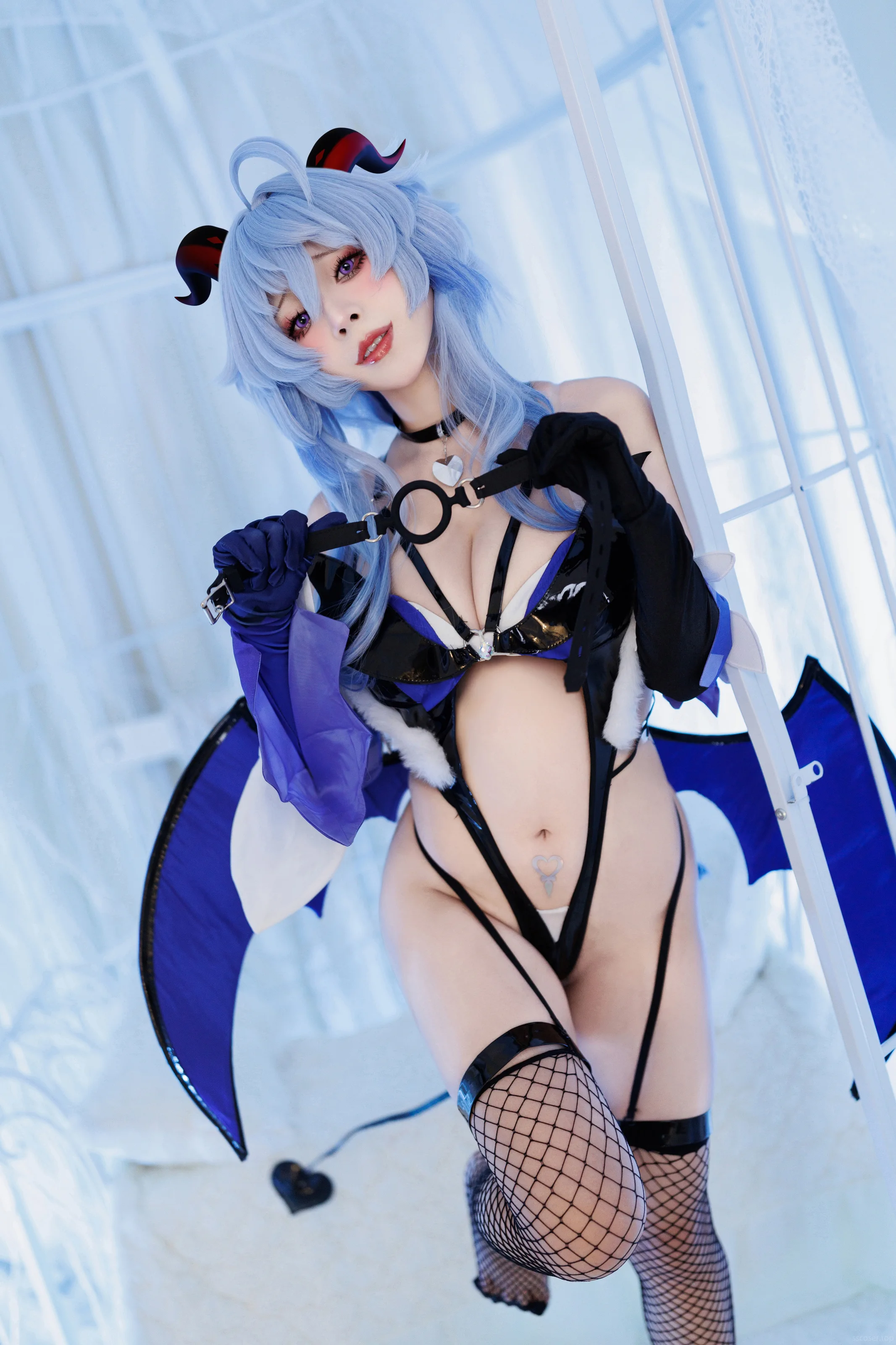 胡桃猫Kurumineko - 甘雨魅魔 [73P]|图集秀