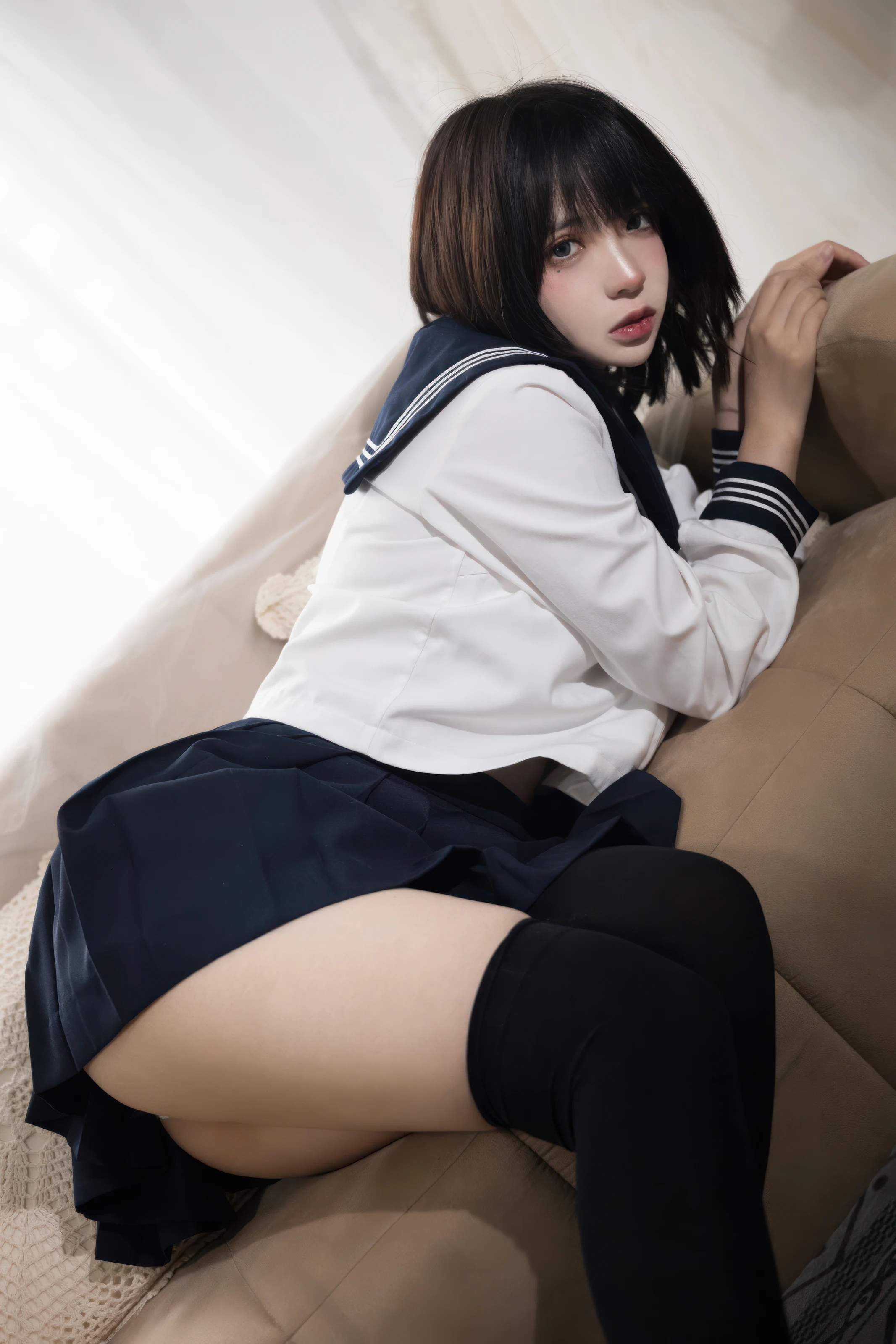 疯猫ss - 致郁JK [40P]|图集秀