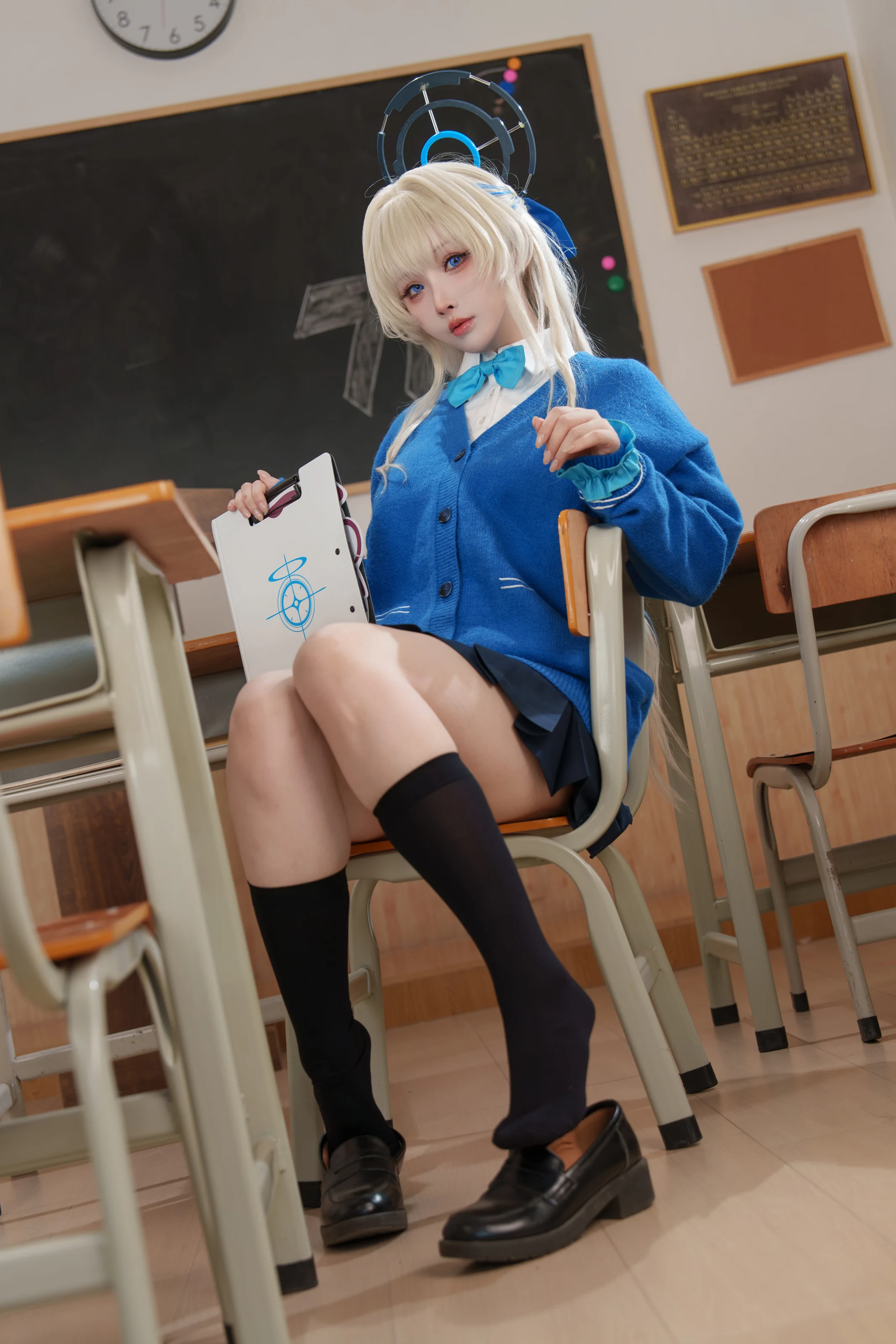 rioko凉凉子 – &KANEKO_咔喵 双人蔚蓝档案 [110P]插图1