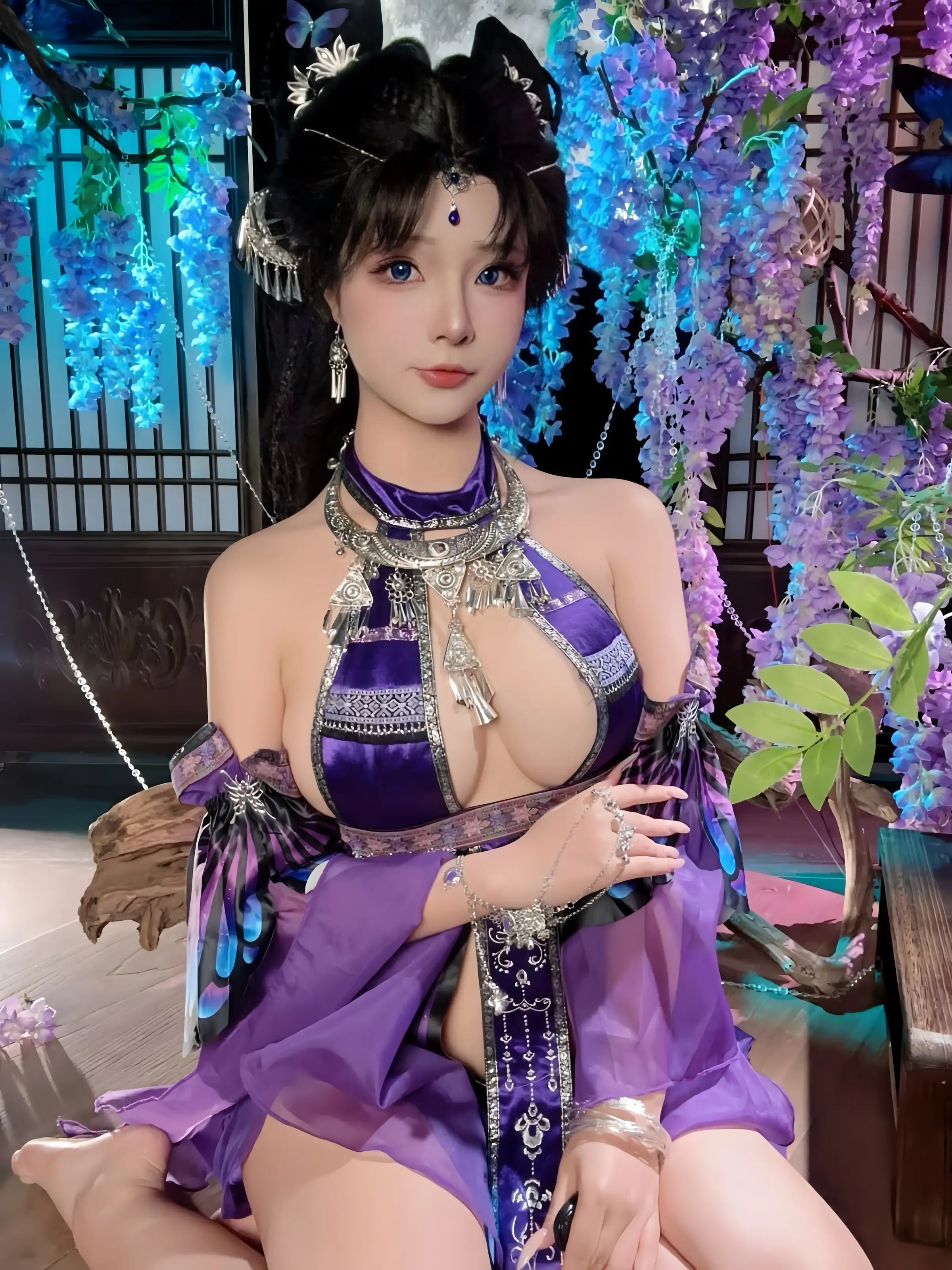 yuuhui玉汇 – Patreon订阅 苗蛊柔情 [44P]插图4