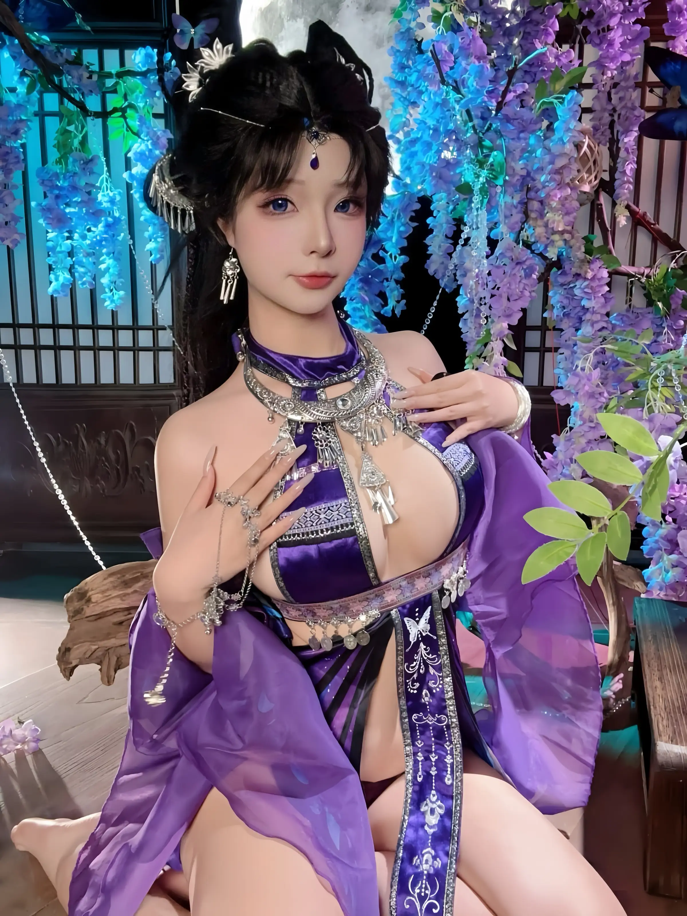 yuuhui玉汇 – Patreon订阅 苗蛊柔情 [44P]插图5