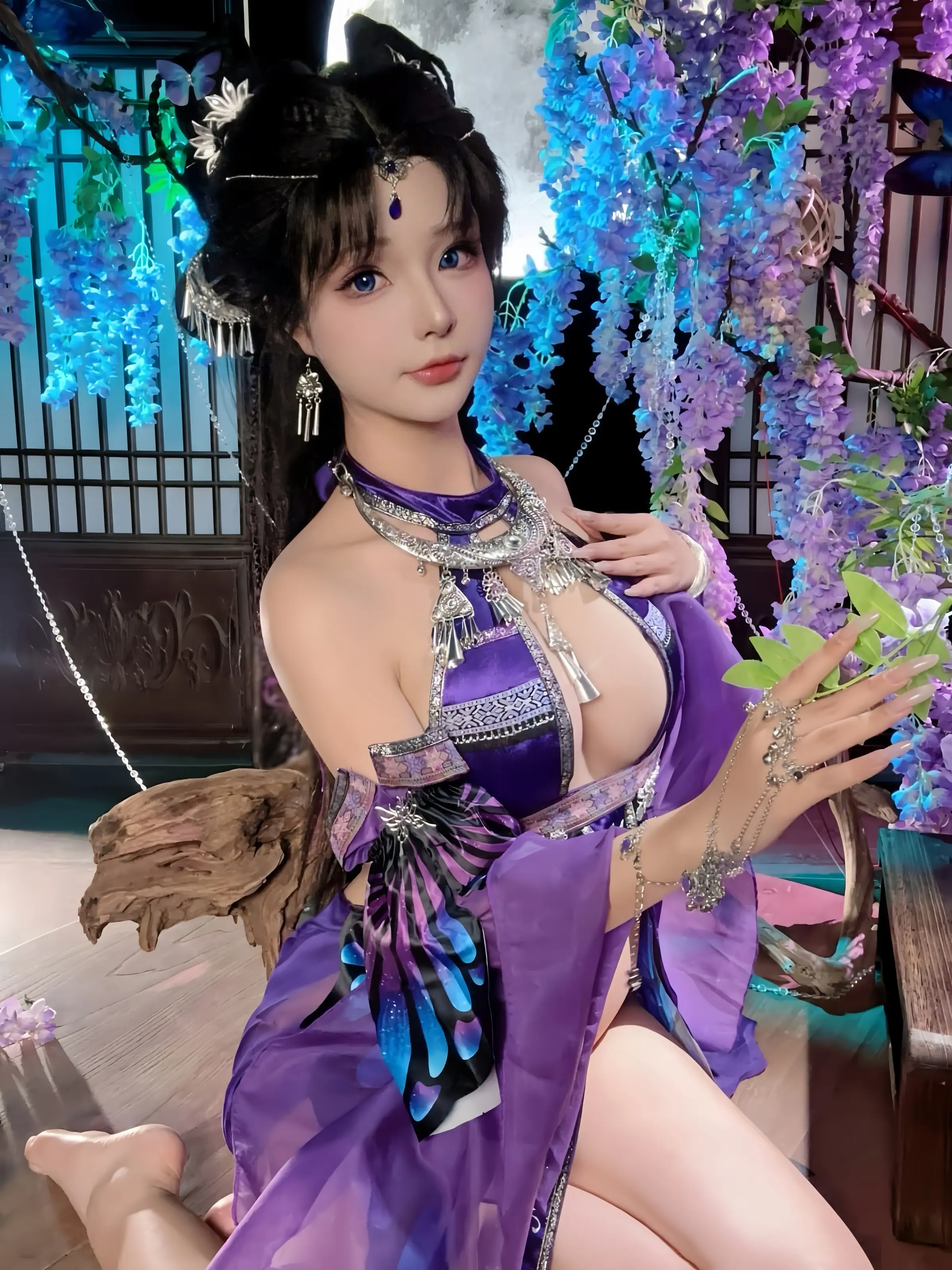 yuuhui玉汇 – Patreon订阅 苗蛊柔情 [44P]插图6