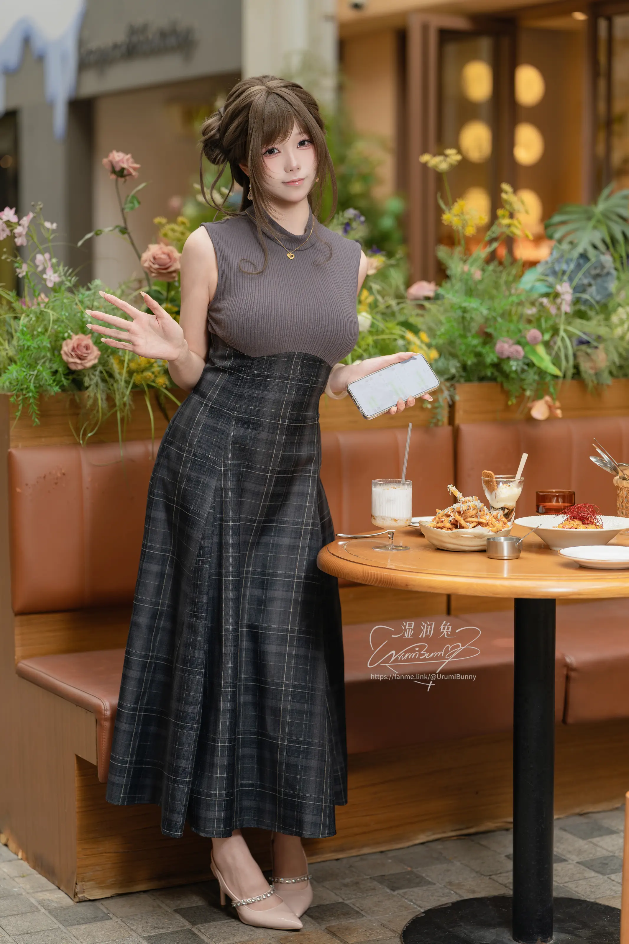 咬一口兔娘(黏黏团子兔) – 5月作品 网友的一日约会 [113P]插图2