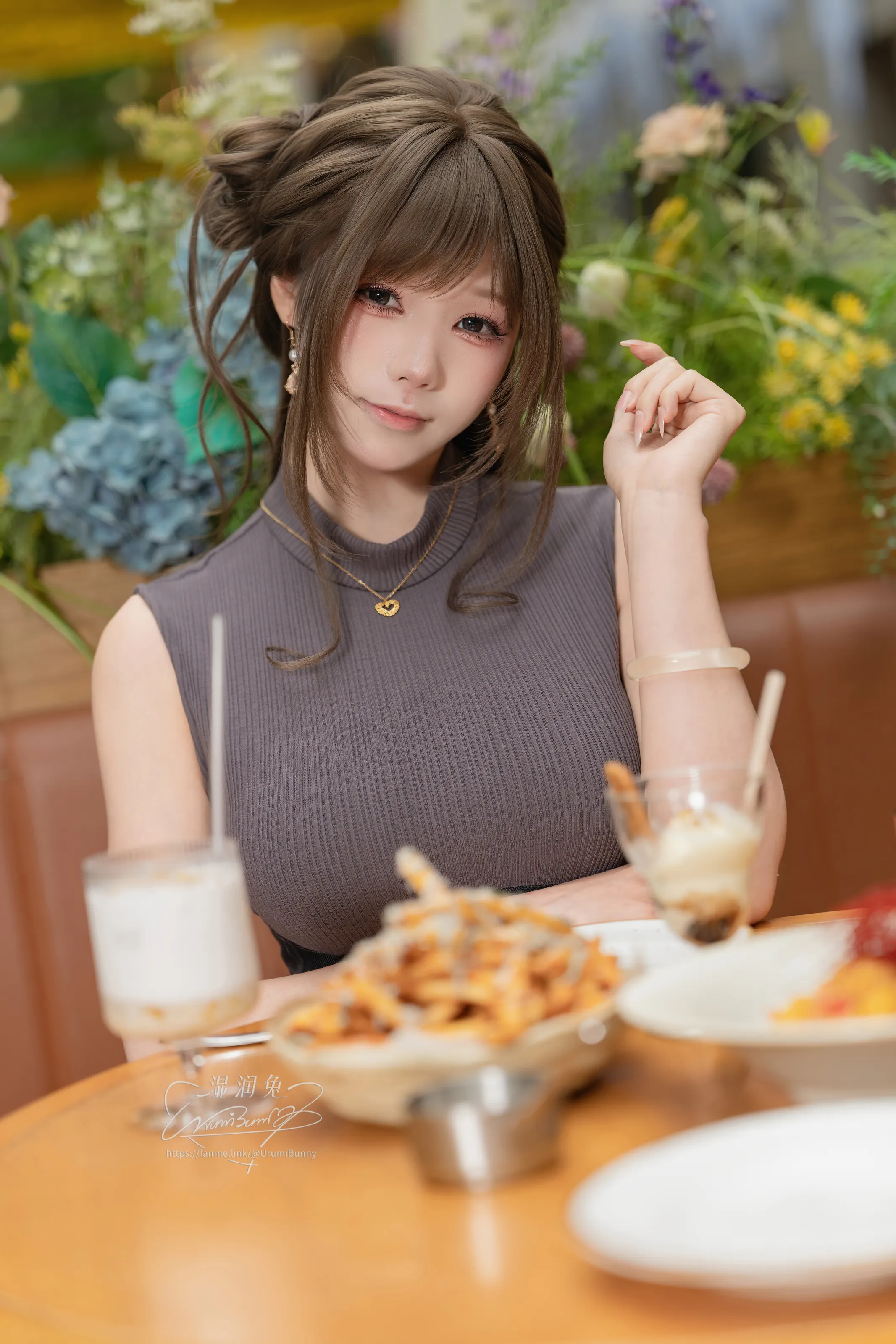 咬一口兔娘(黏黏团子兔) – 5月作品 网友的一日约会 [113P]插图5