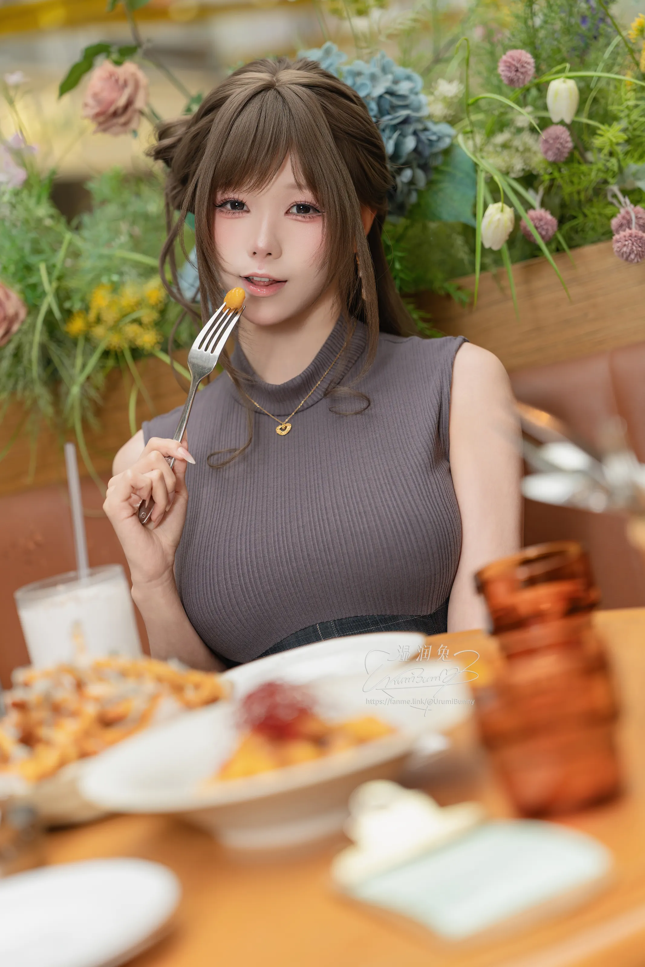 咬一口兔娘(黏黏团子兔) – 5月作品 网友的一日约会 [113P]插图6