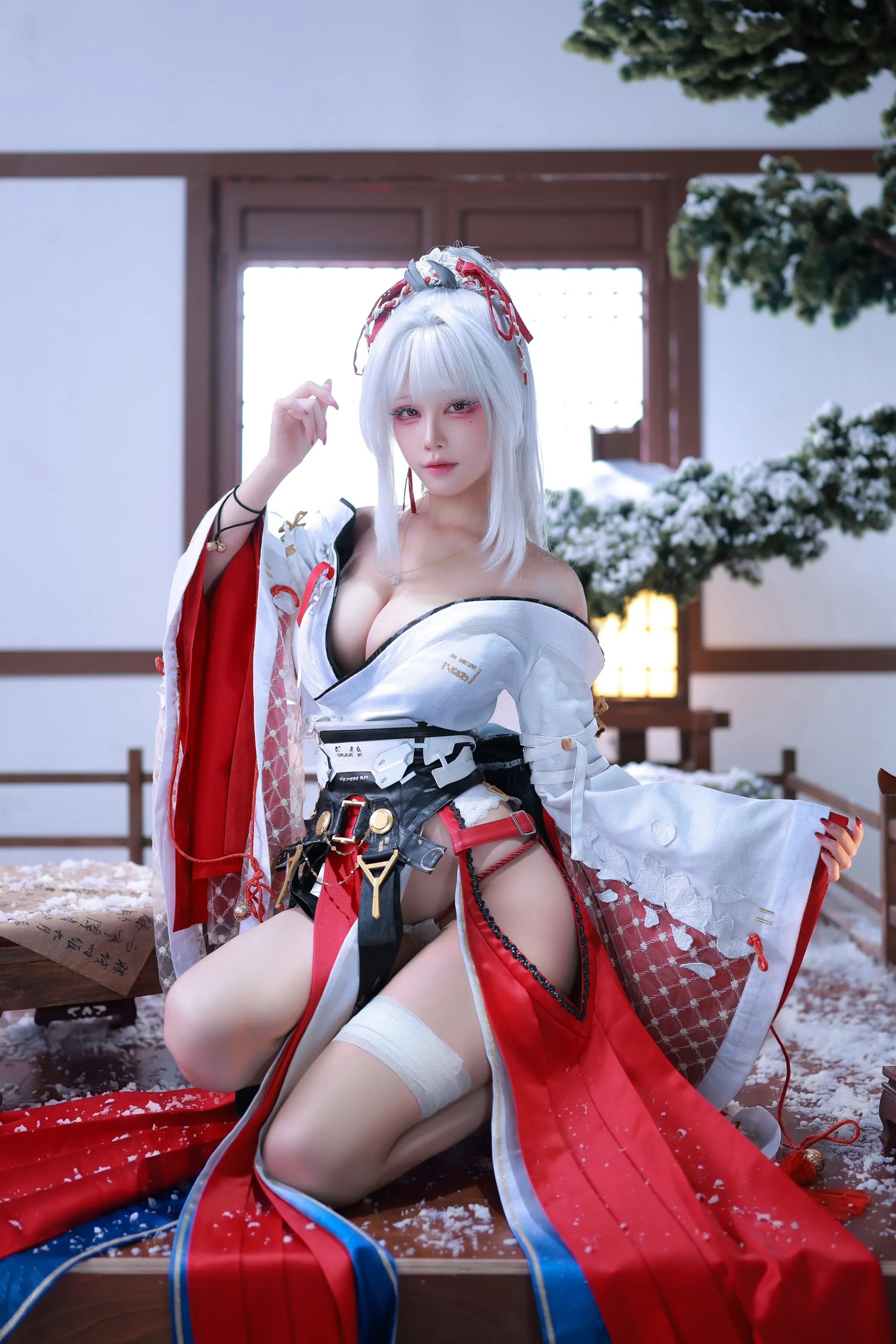 水淼Aqua – 鸣潮 绯雪 [51P]插图1