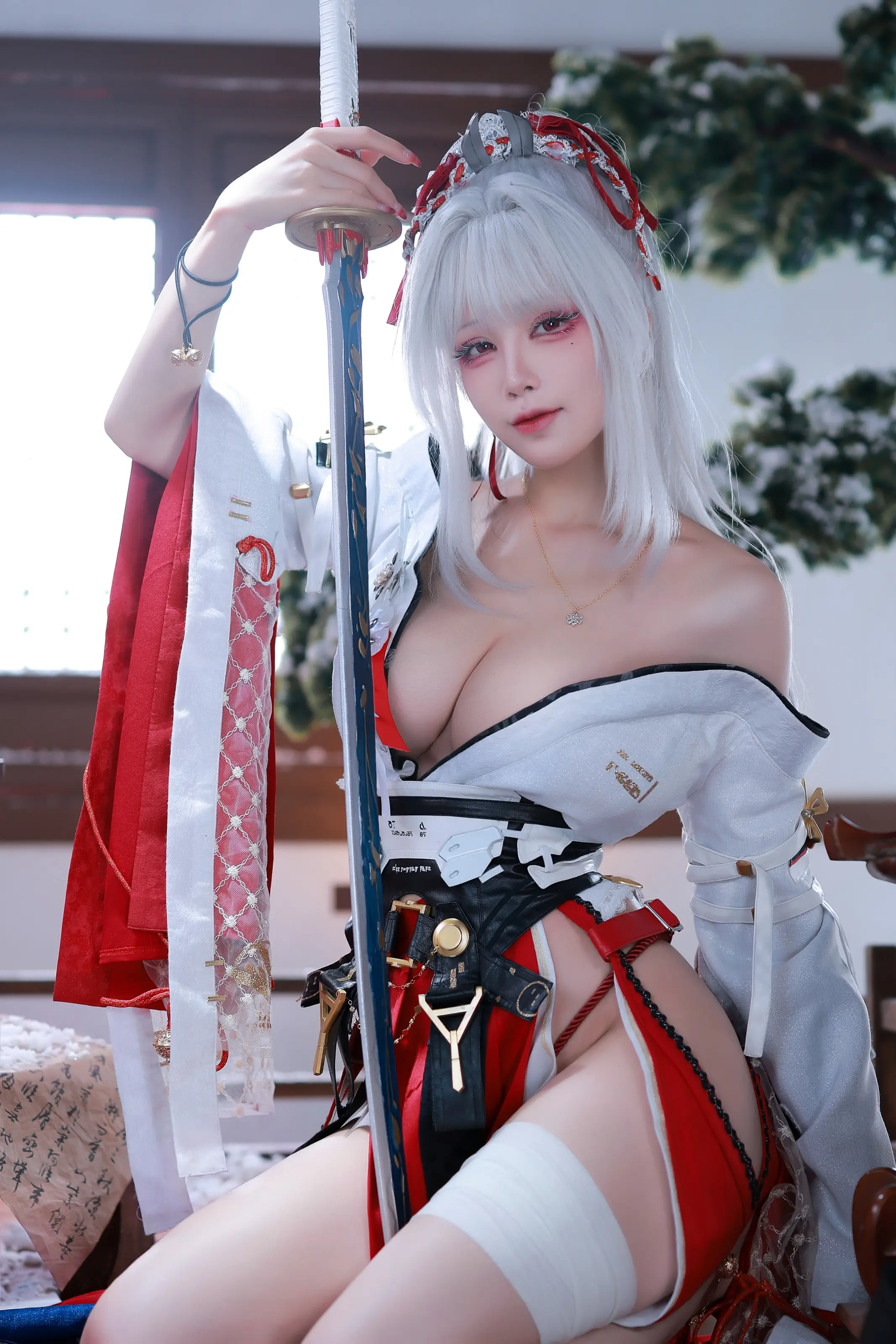 水淼Aqua – 鸣潮 绯雪 [51P]插图6