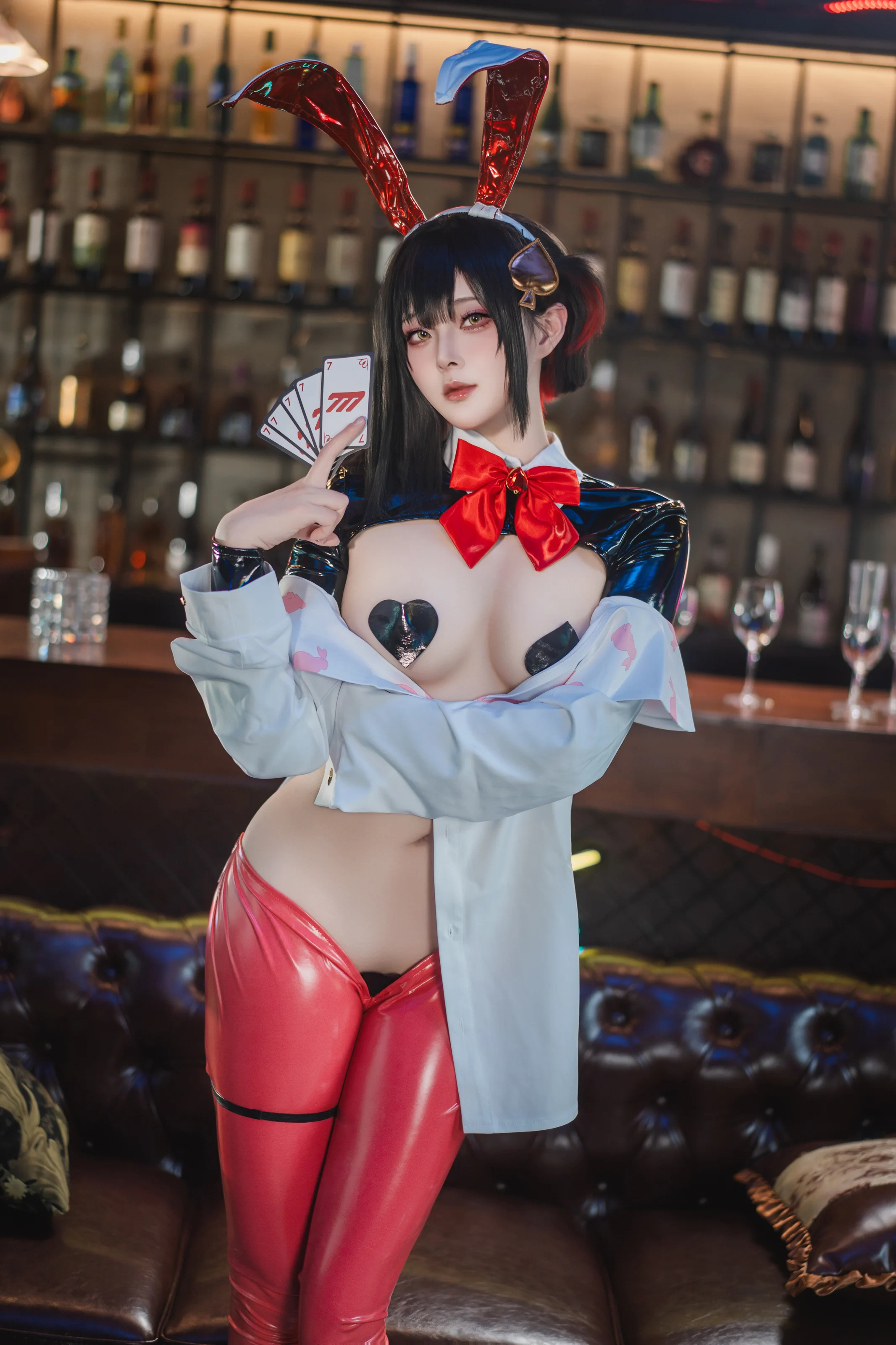 Natsuko夏夏子 – NIKKE 露姬·逆兔女郎 [63P]插图1