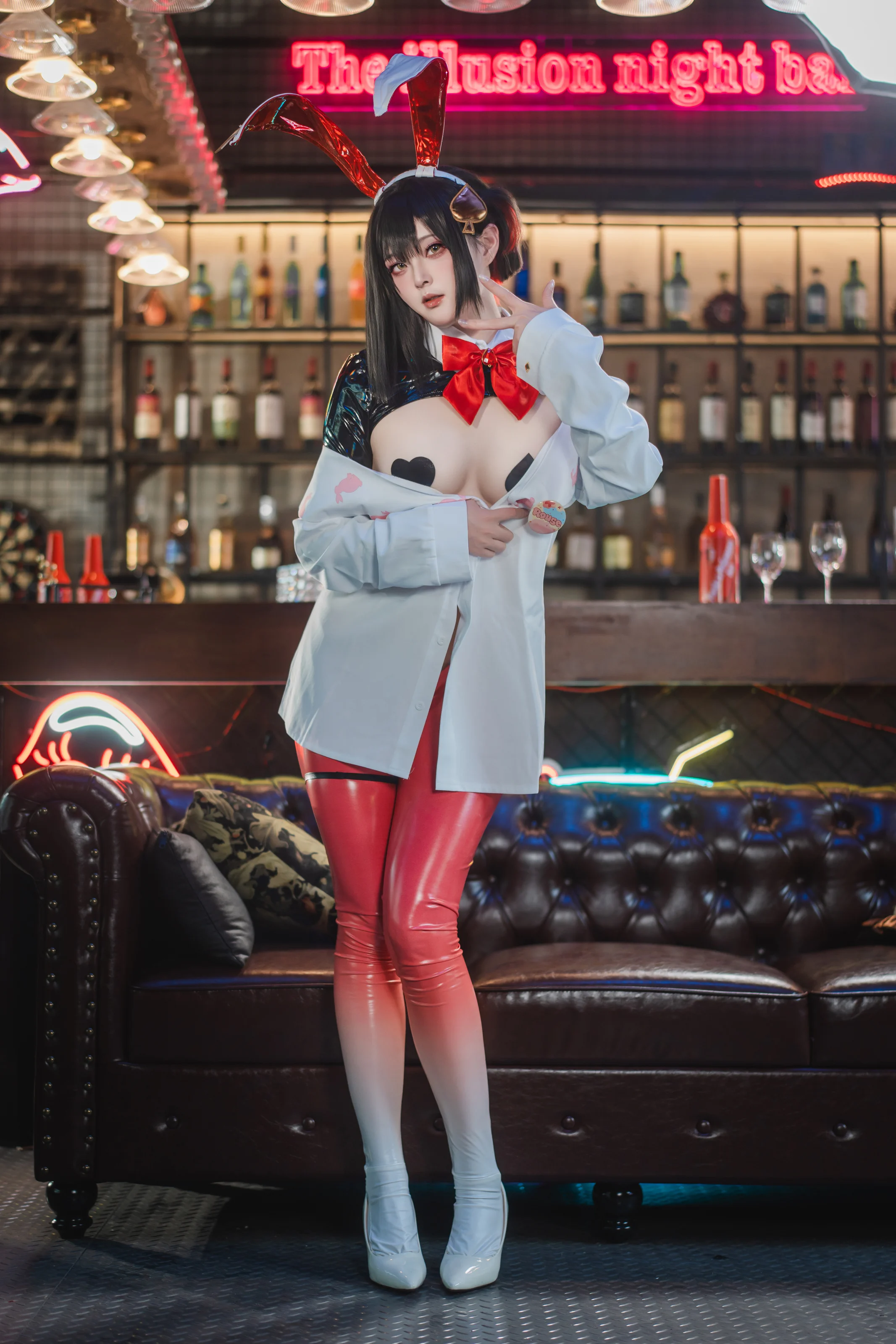 Natsuko夏夏子 – NIKKE 露姬·逆兔女郎 [63P]插图2