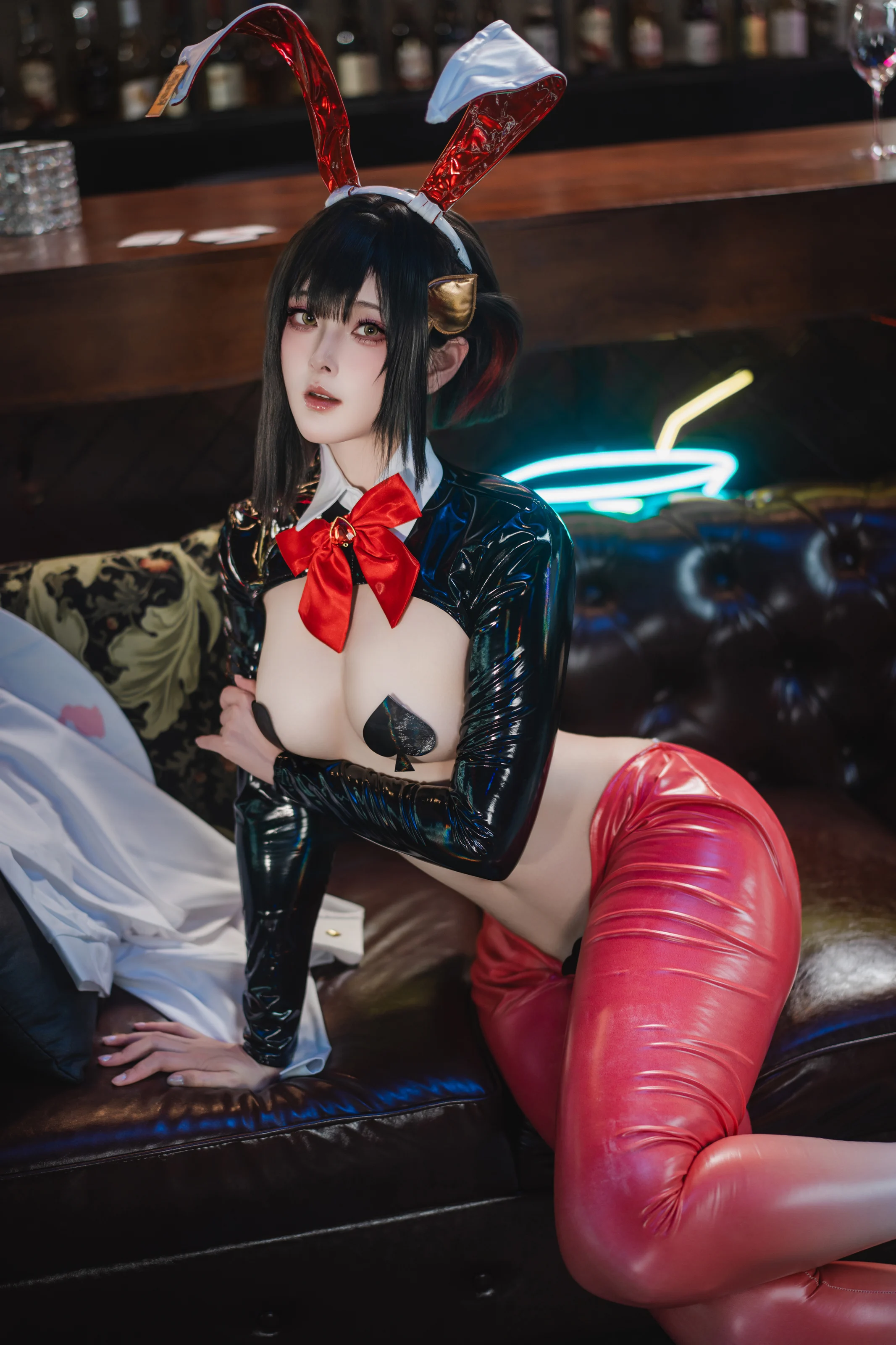 Natsuko夏夏子 – NIKKE 露姬·逆兔女郎 [63P]插图5