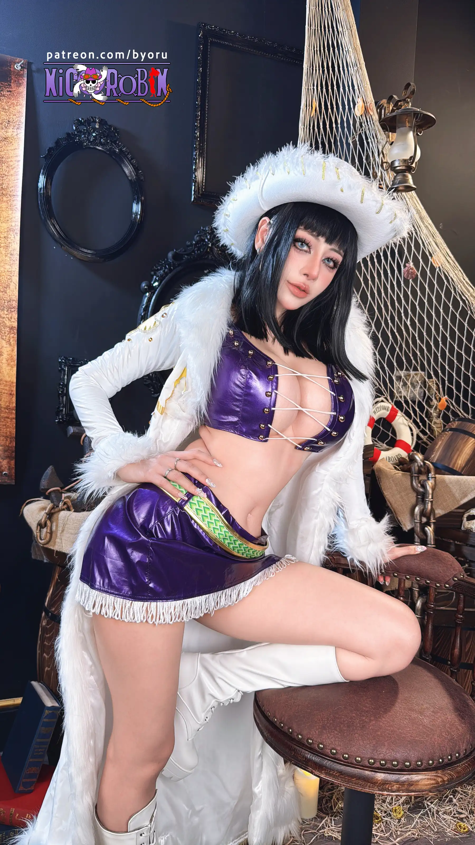 Byoru – 海贼王 妮可·罗宾 [83P]插图1