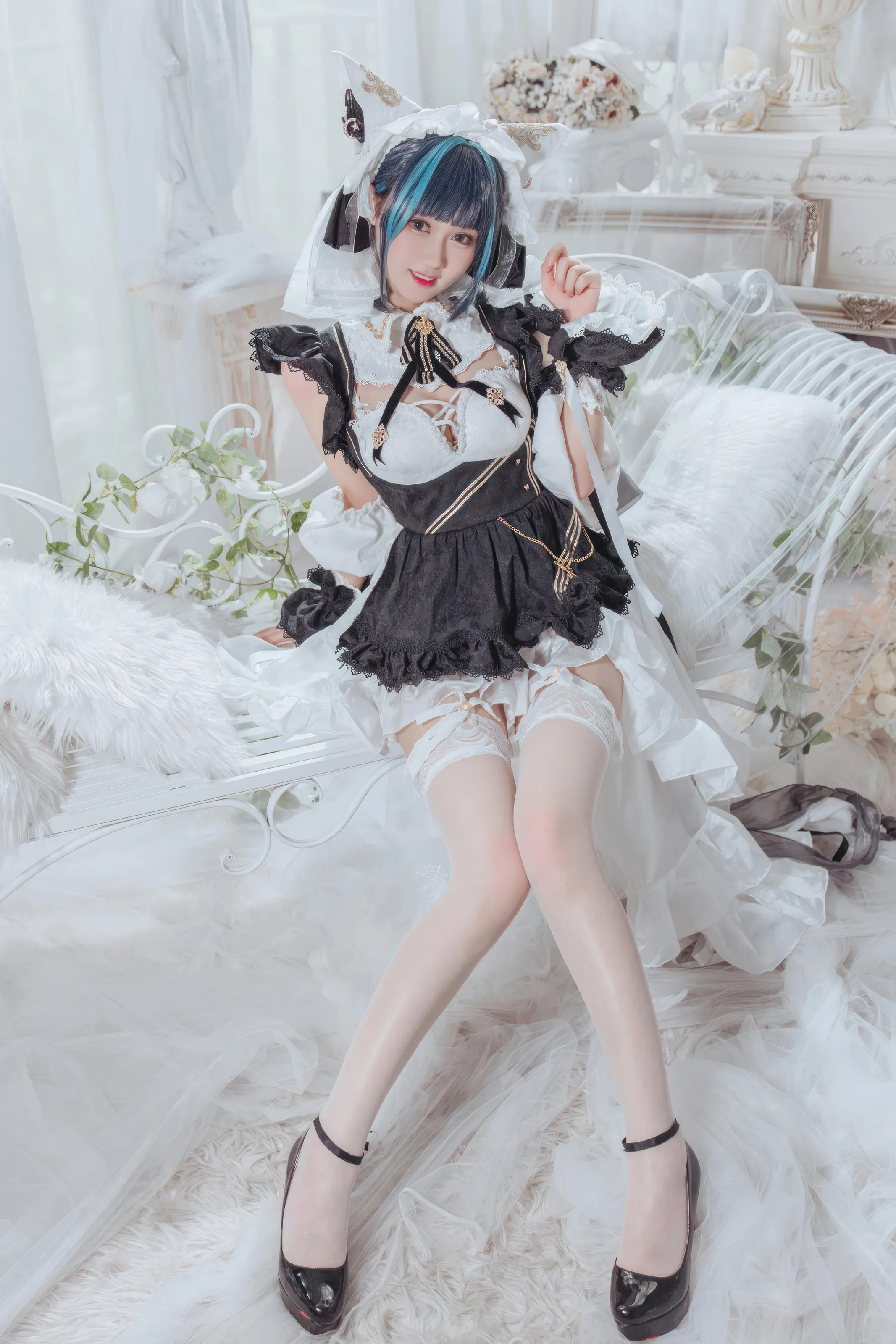 羽生三未 – 碧蓝航线 柴郡 [35P]插图6