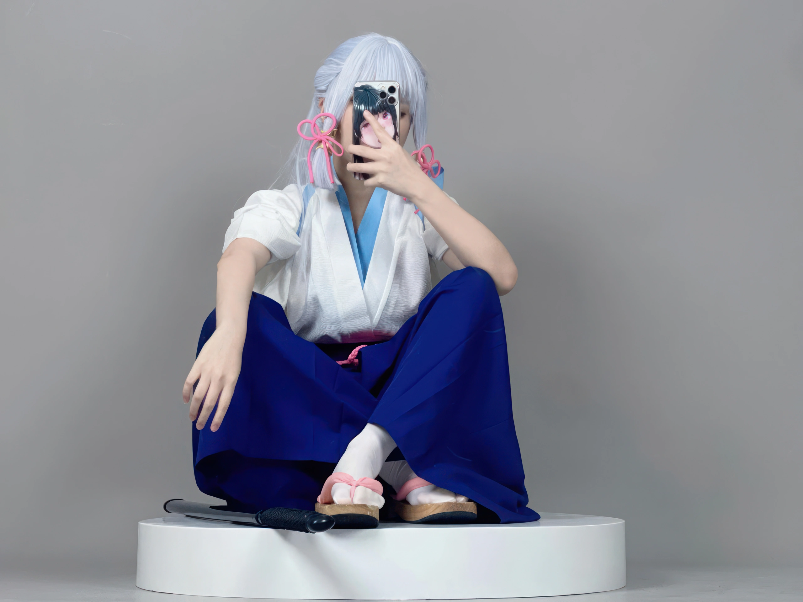 幼愛Youmeko – 原神 神里绫华 [47P]插图5