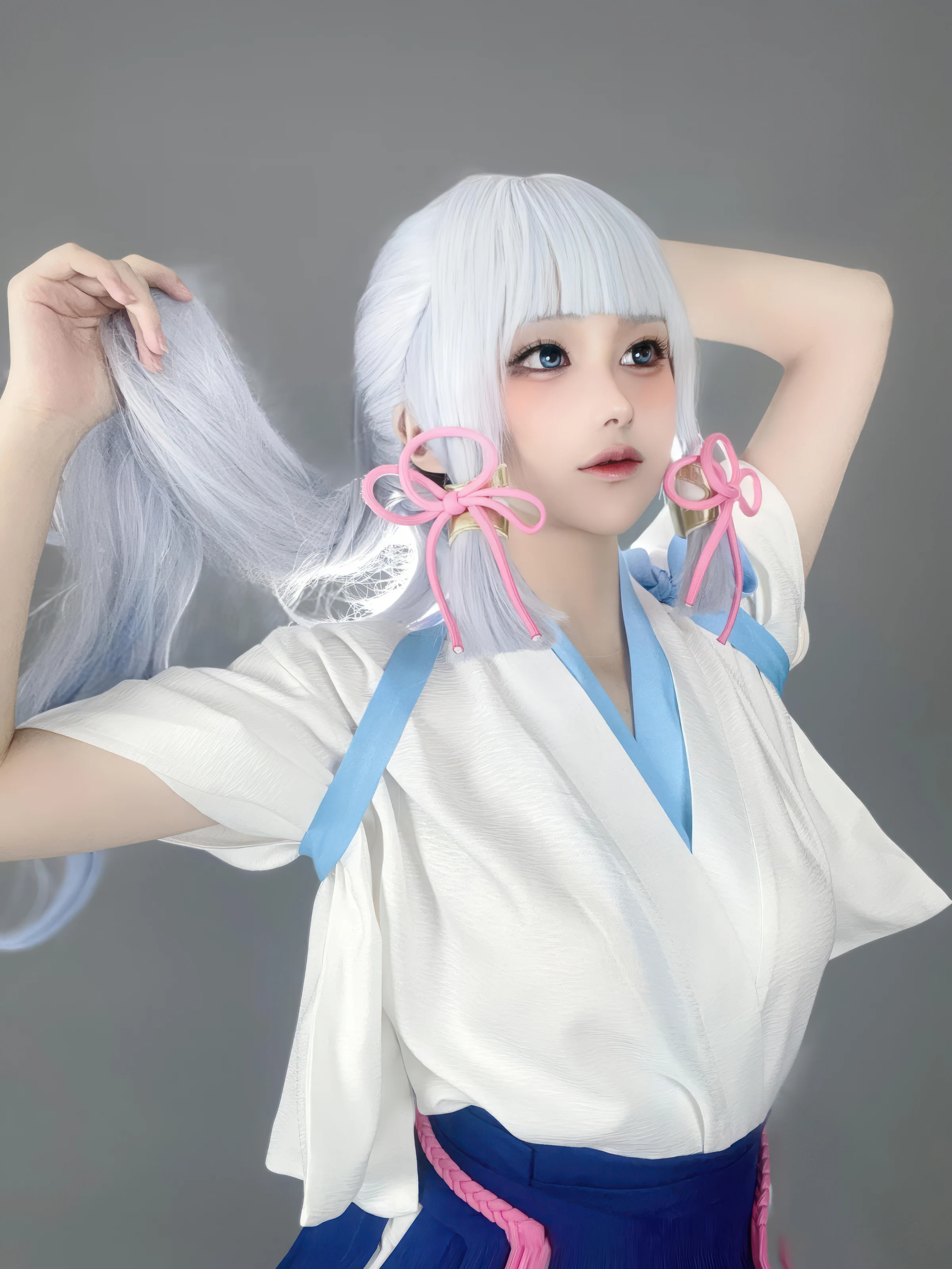 幼愛Youmeko – 原神 神里绫华 [47P]插图6