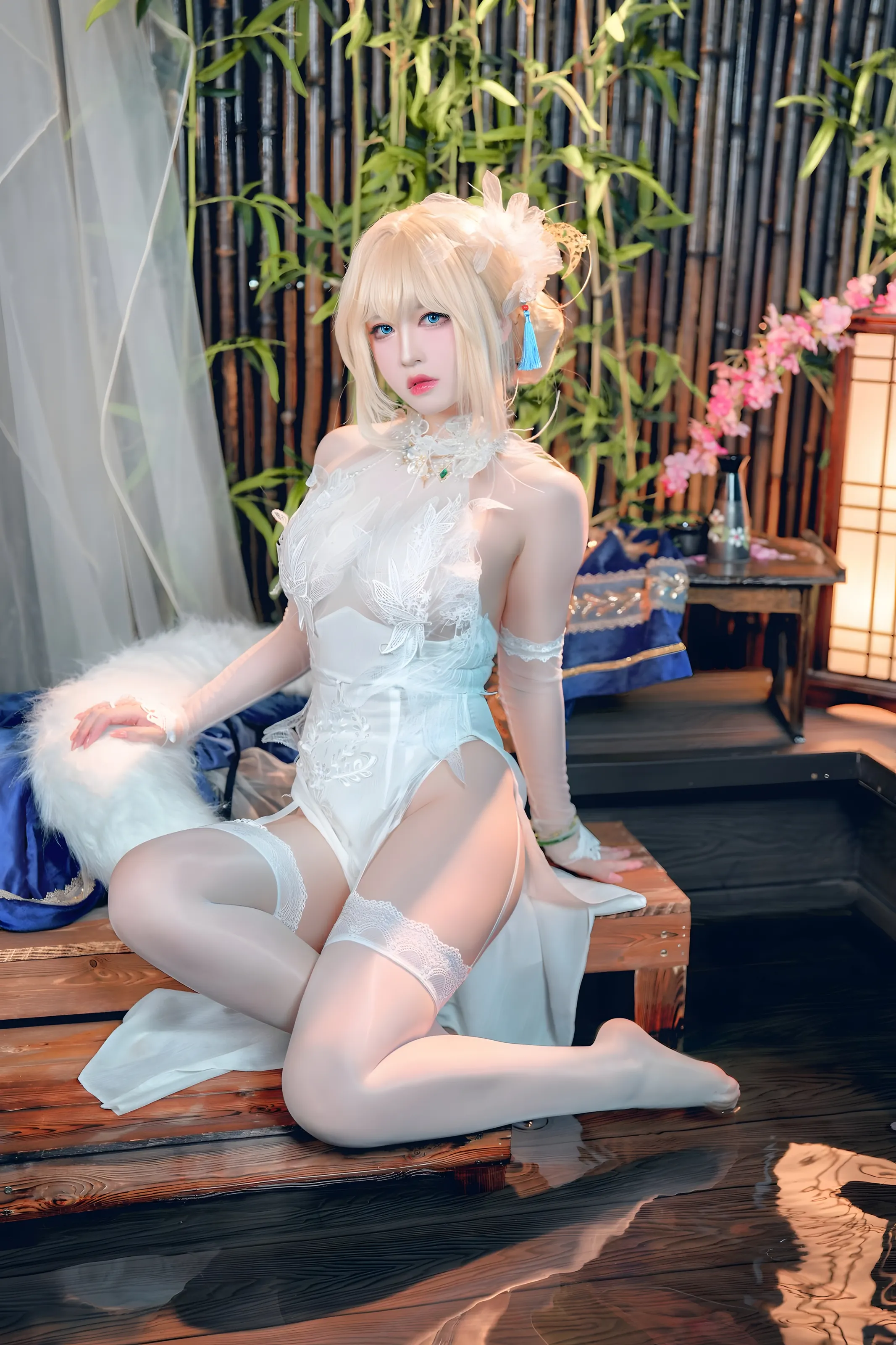 半半子 - 贞德 灯花祝装圣女 灯火佳期 [58P]|图集秀