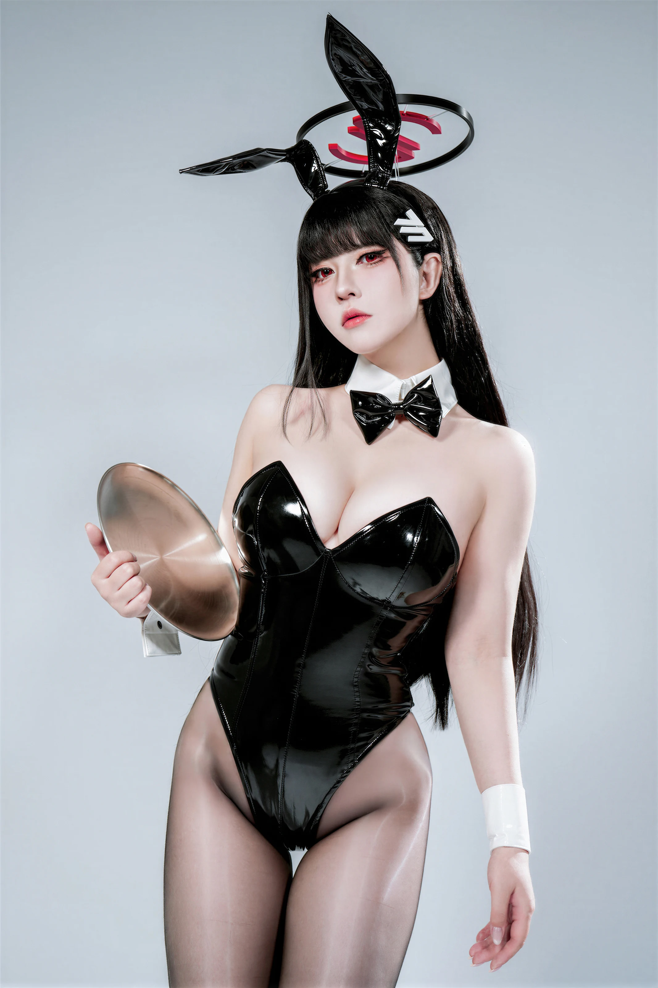 半半子 - 蔚蓝档案 调月莉音兔女郎 [57P]|图集秀