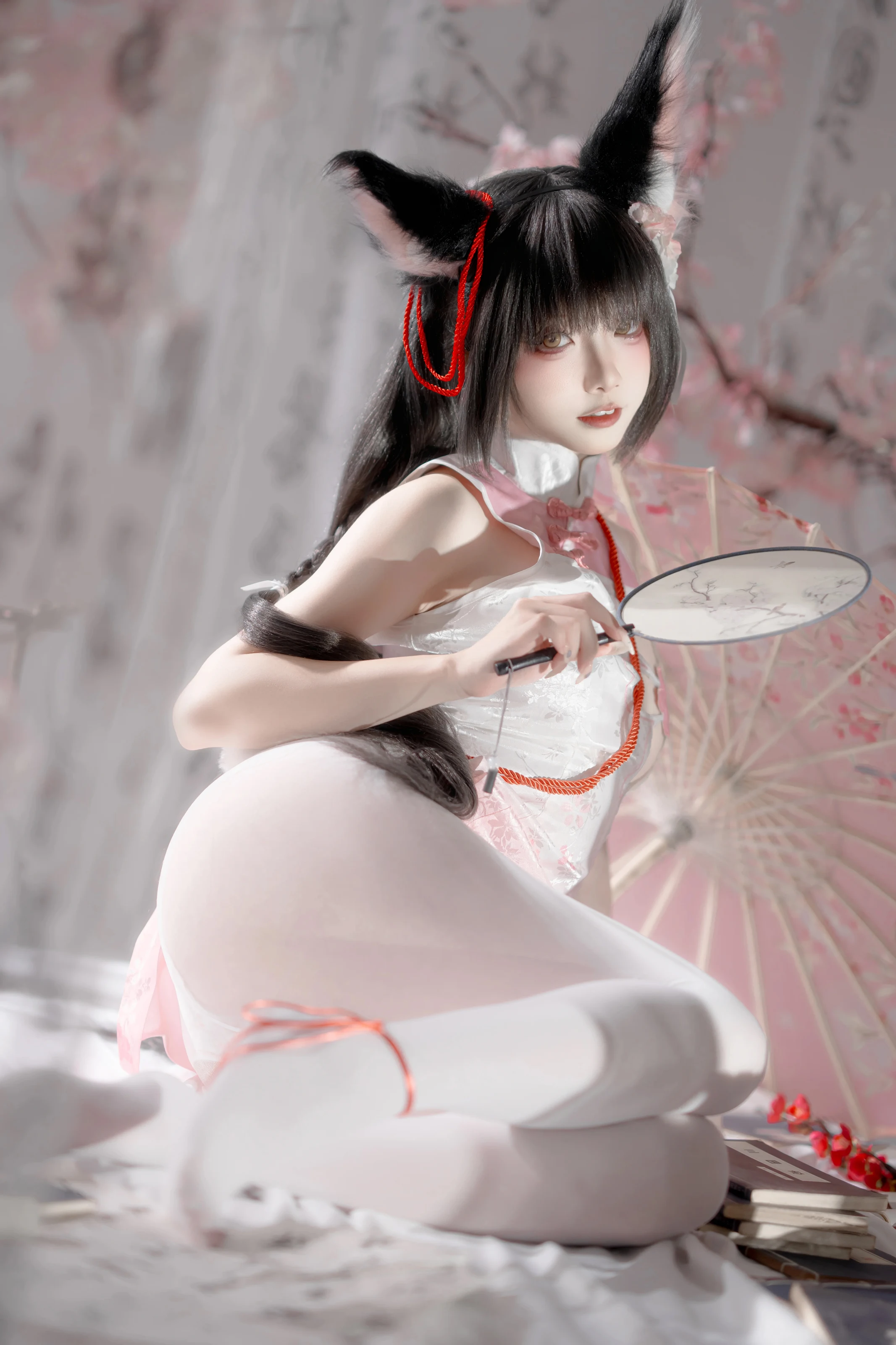 ♈ 纸悦Etsu_ko – 碧蓝航线 长门旗袍 【60P】【丽人丝语】
