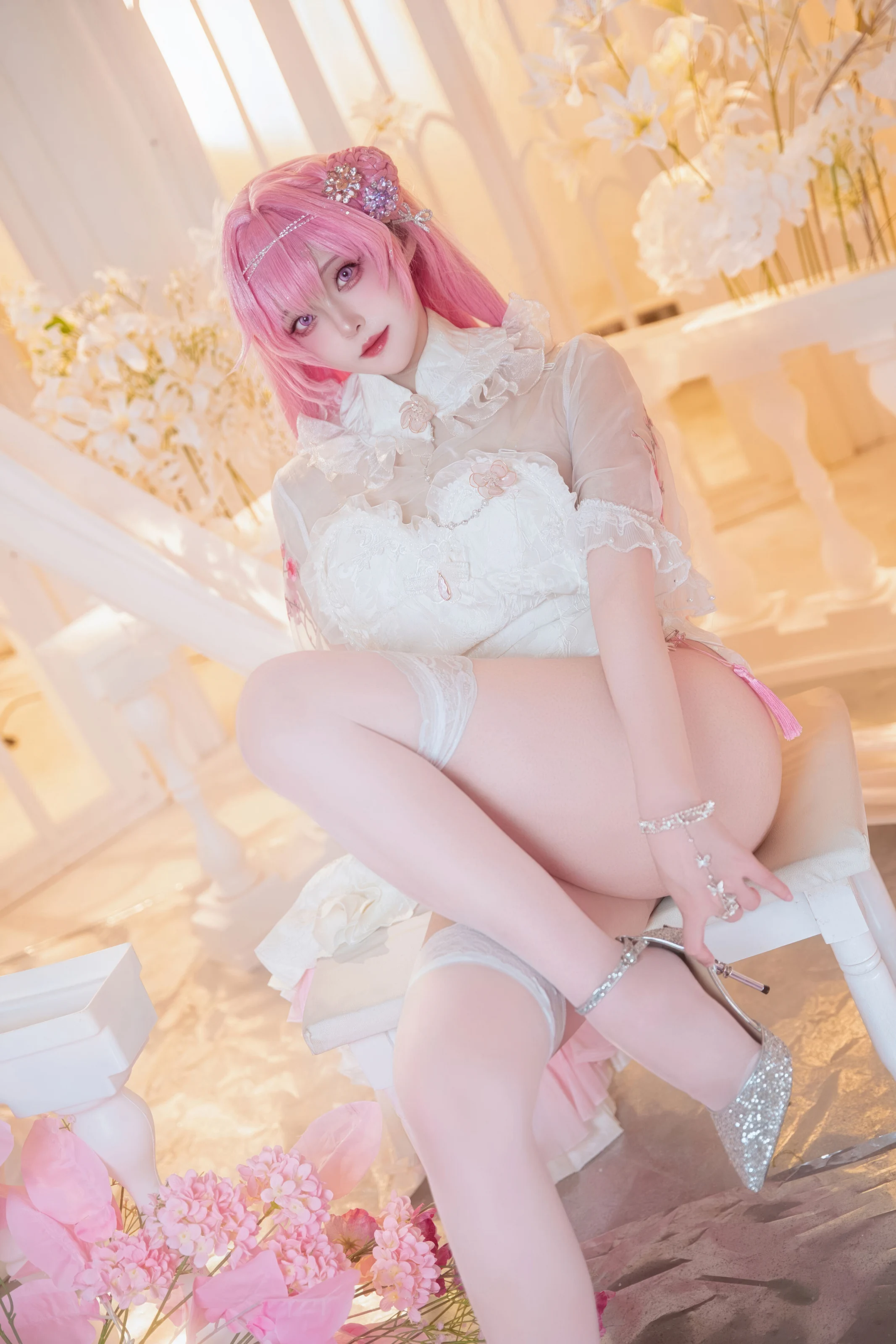 Natsuko夏夏子 – NIKKE 桃乐丝旗袍 [78P]|图集秀