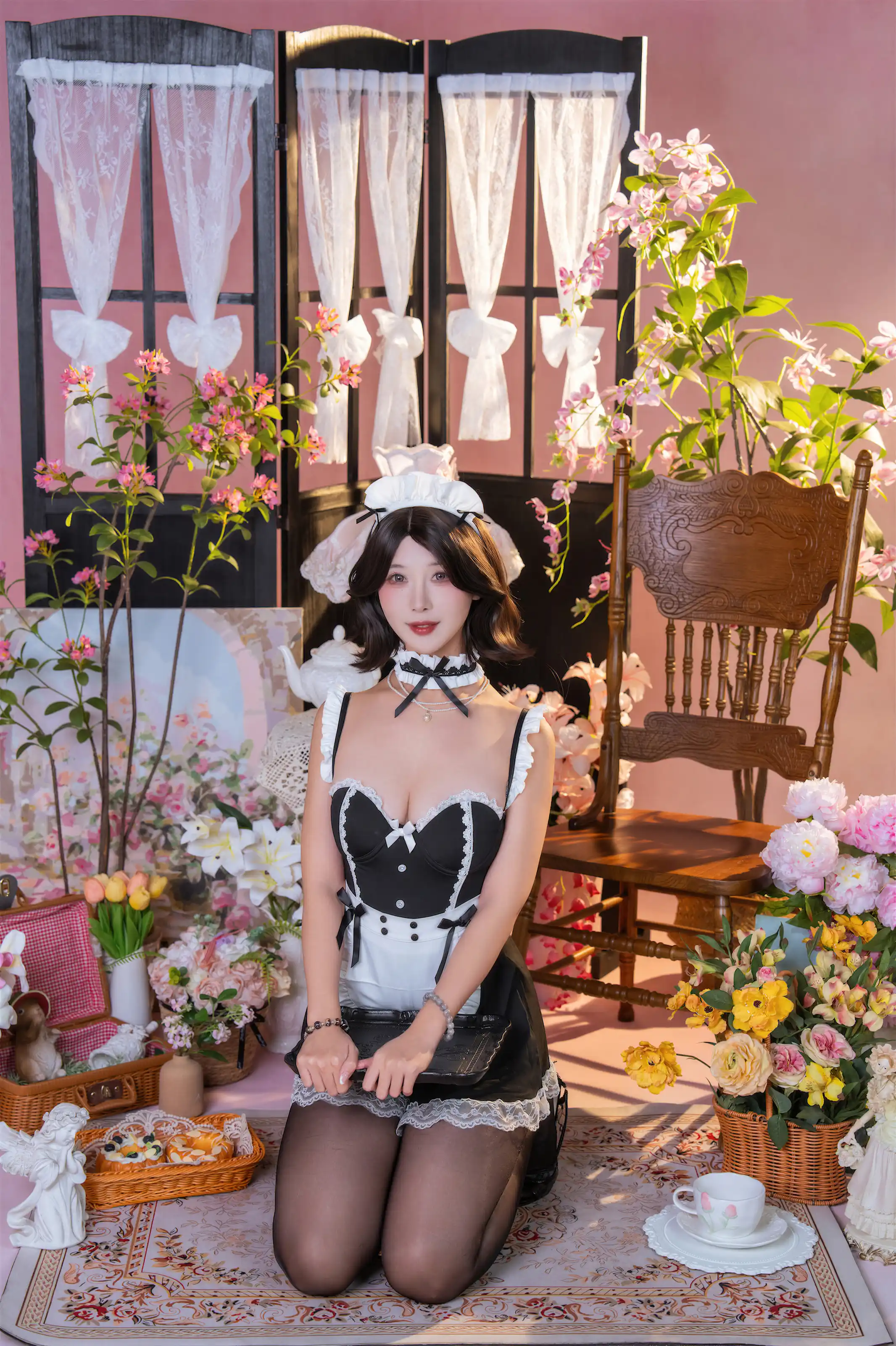 云溪溪 – &奈汐酱nice 侍花礼[100P]插图3