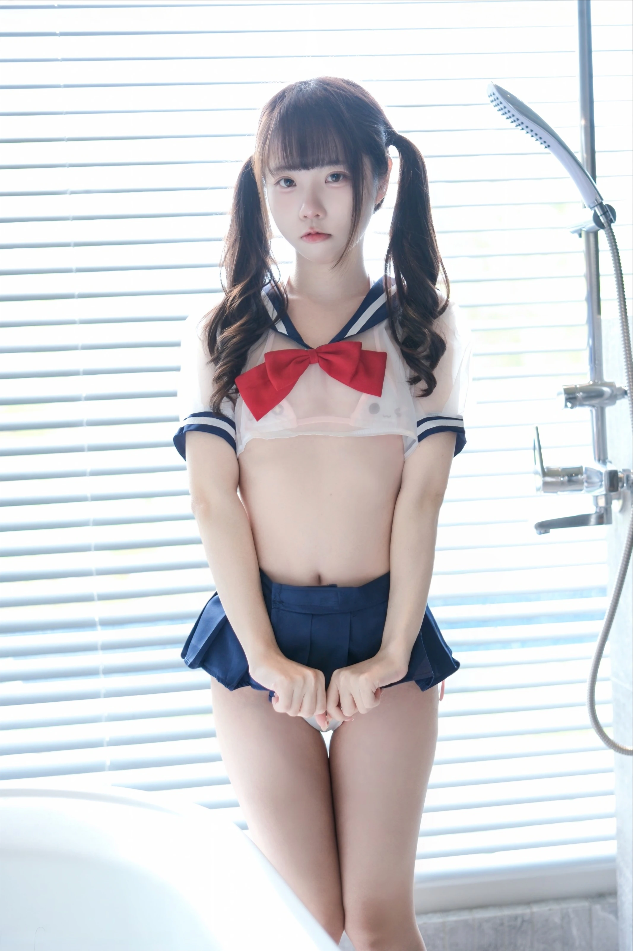可可小白兔 – 透明学生服 [64P]插图1